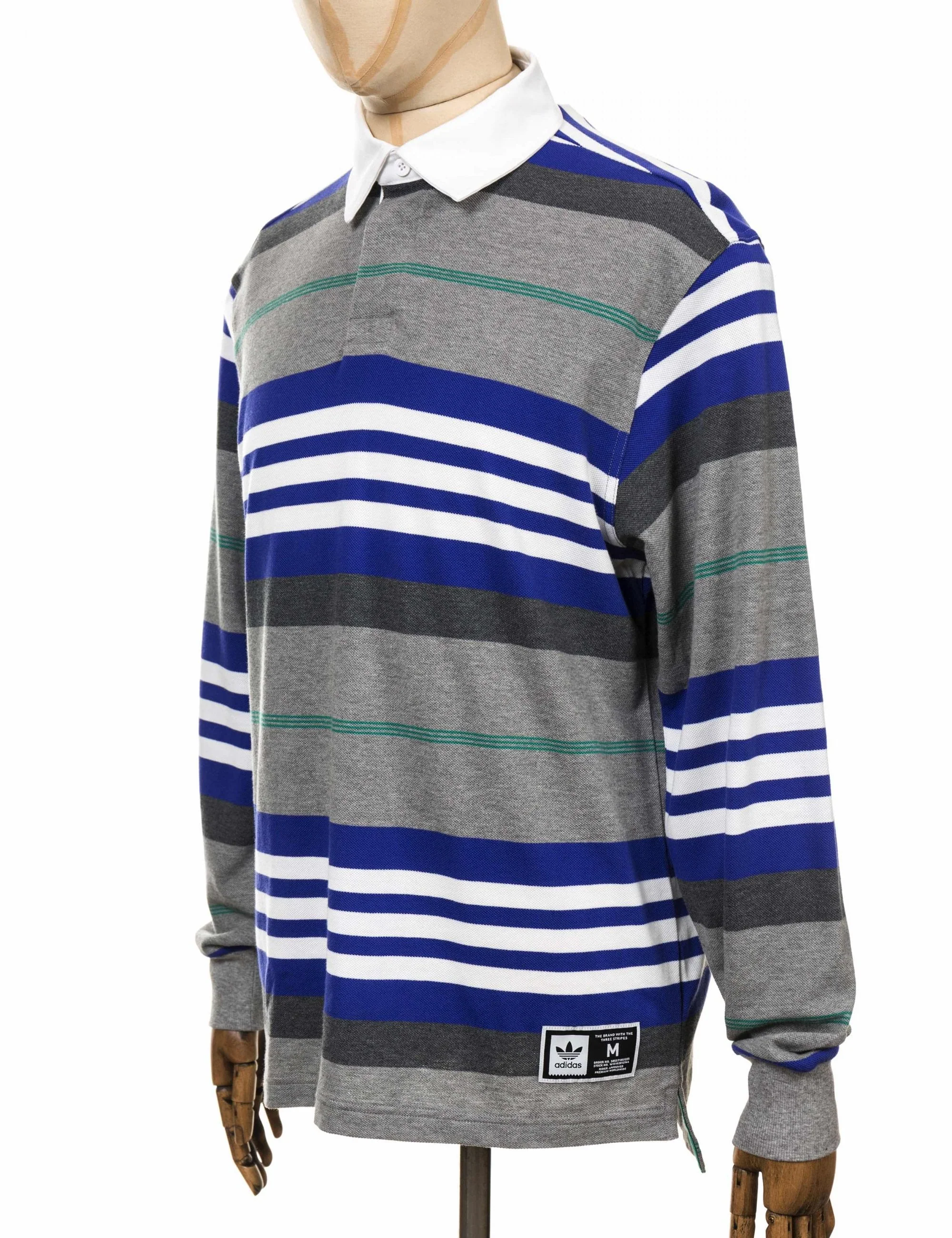 L/S Cleveland Polo Shirt - Core Heather/Multi - Image 4