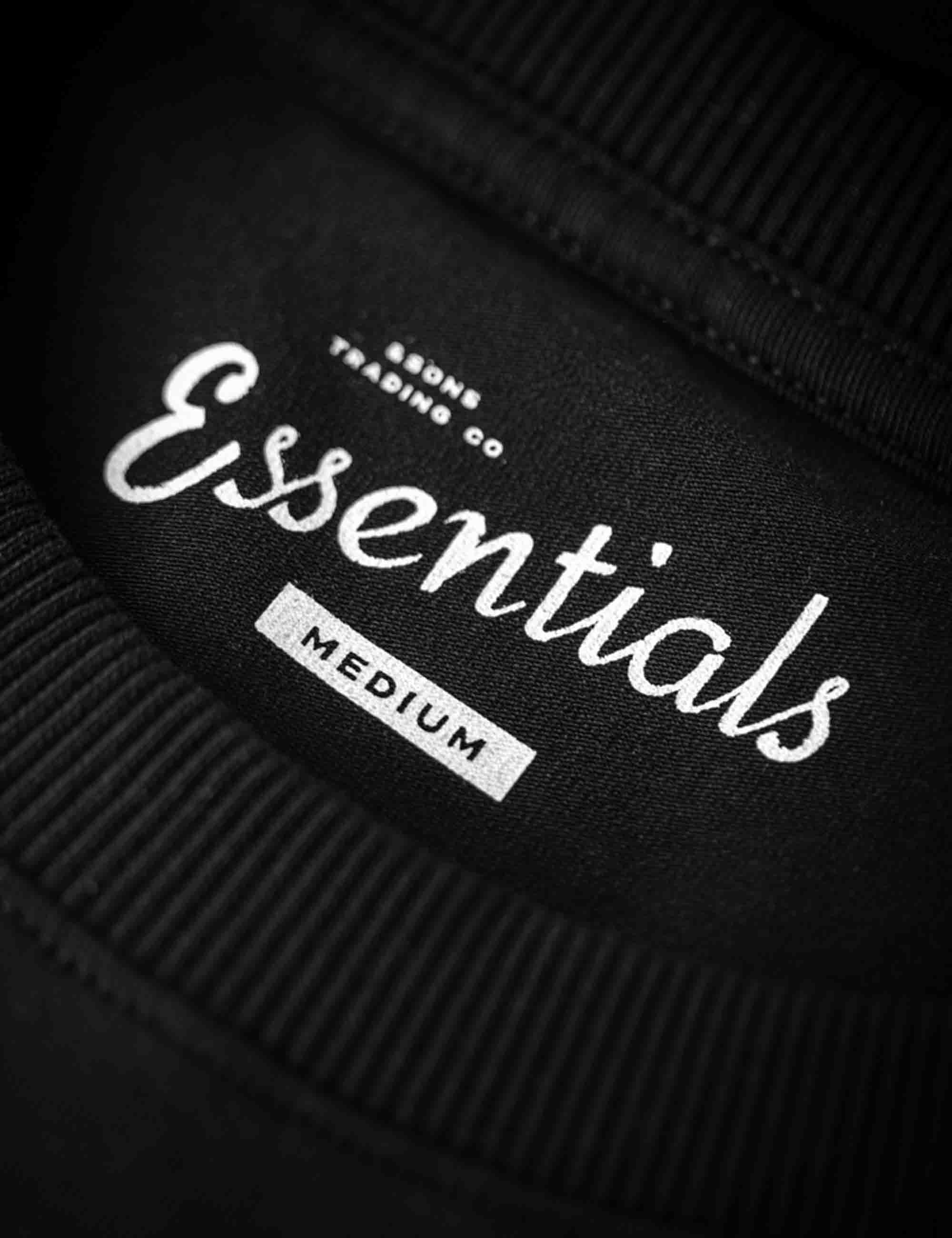 Essentials T-Shirt - Black - Image 6