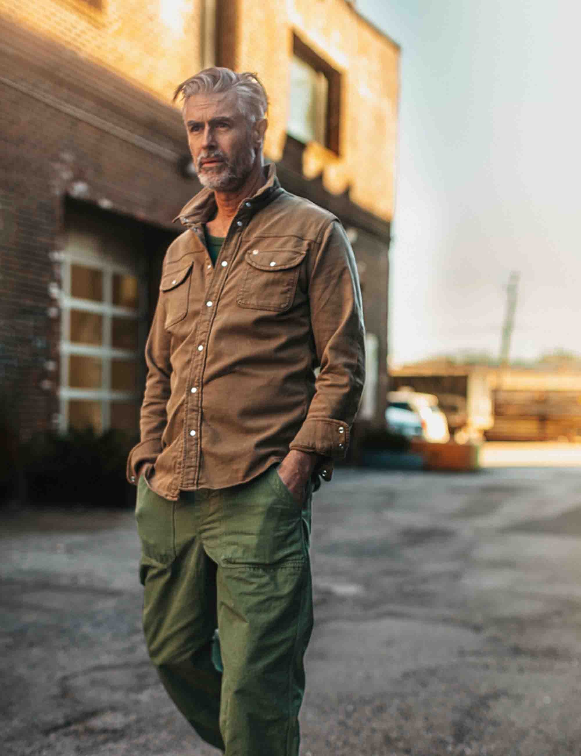 Sunday Shirt - Dark Tan - Image 7