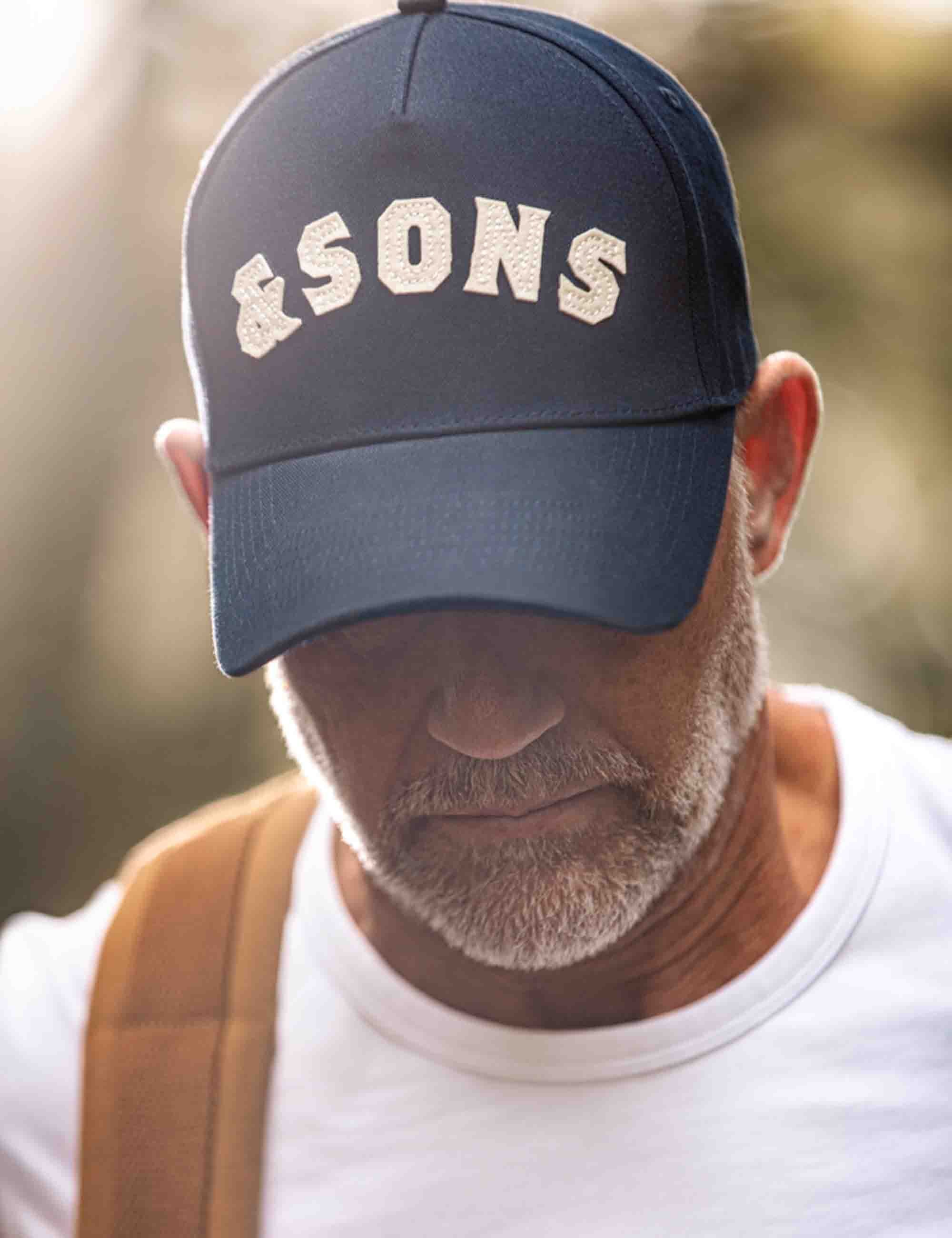 & Sons Baseball Cap - Navy - Image 5