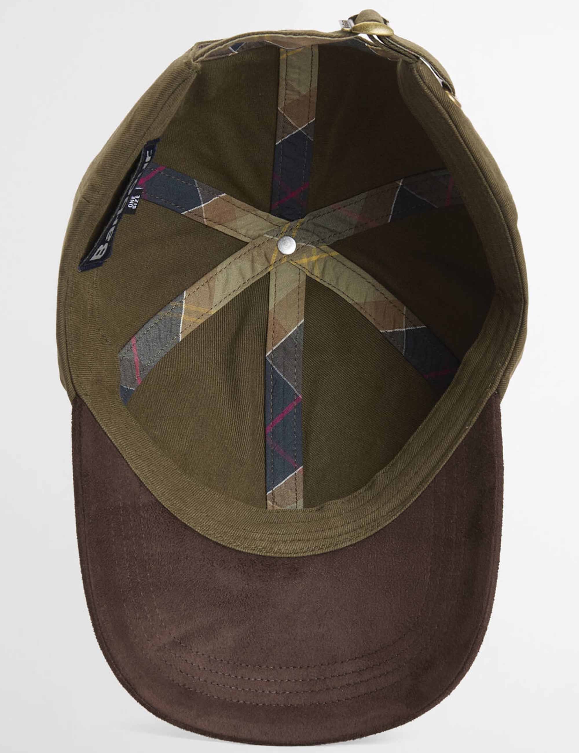 Langdale Sports Cap - Olive/Brown - Image 7