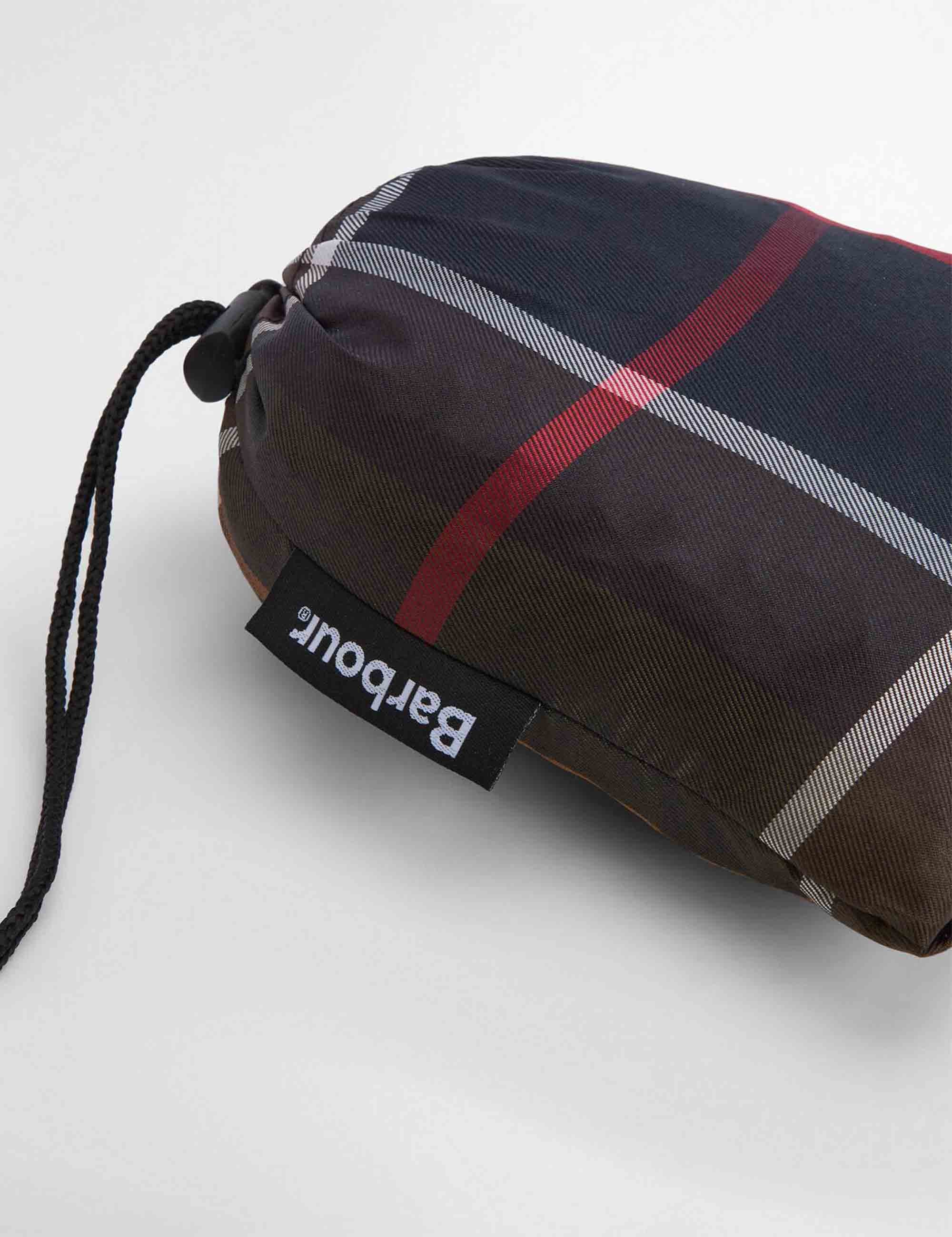 Tartan Showerproof Poncho - Classic Tartan - Image 5