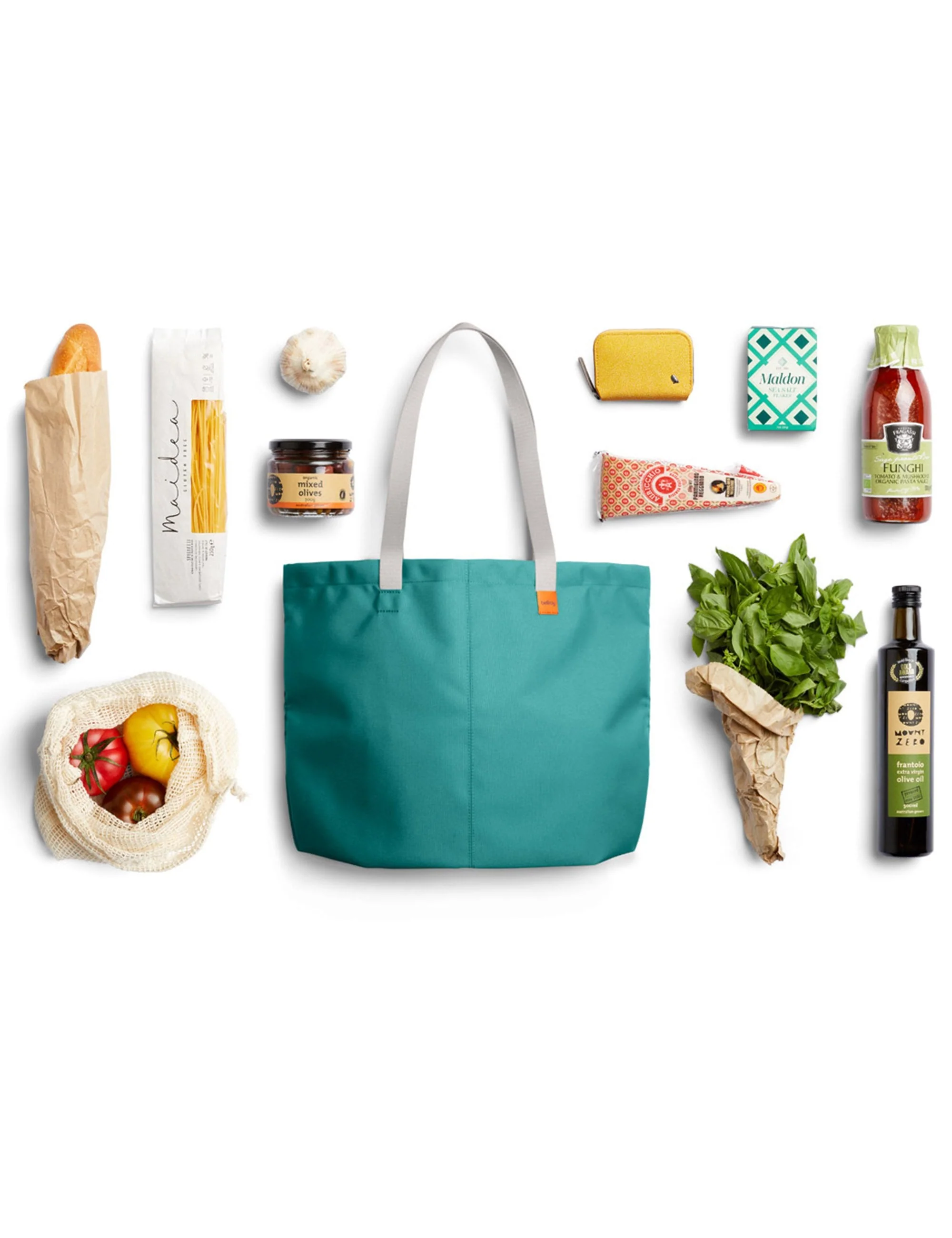 Market 15L Tote Bag - Teal - Image 4