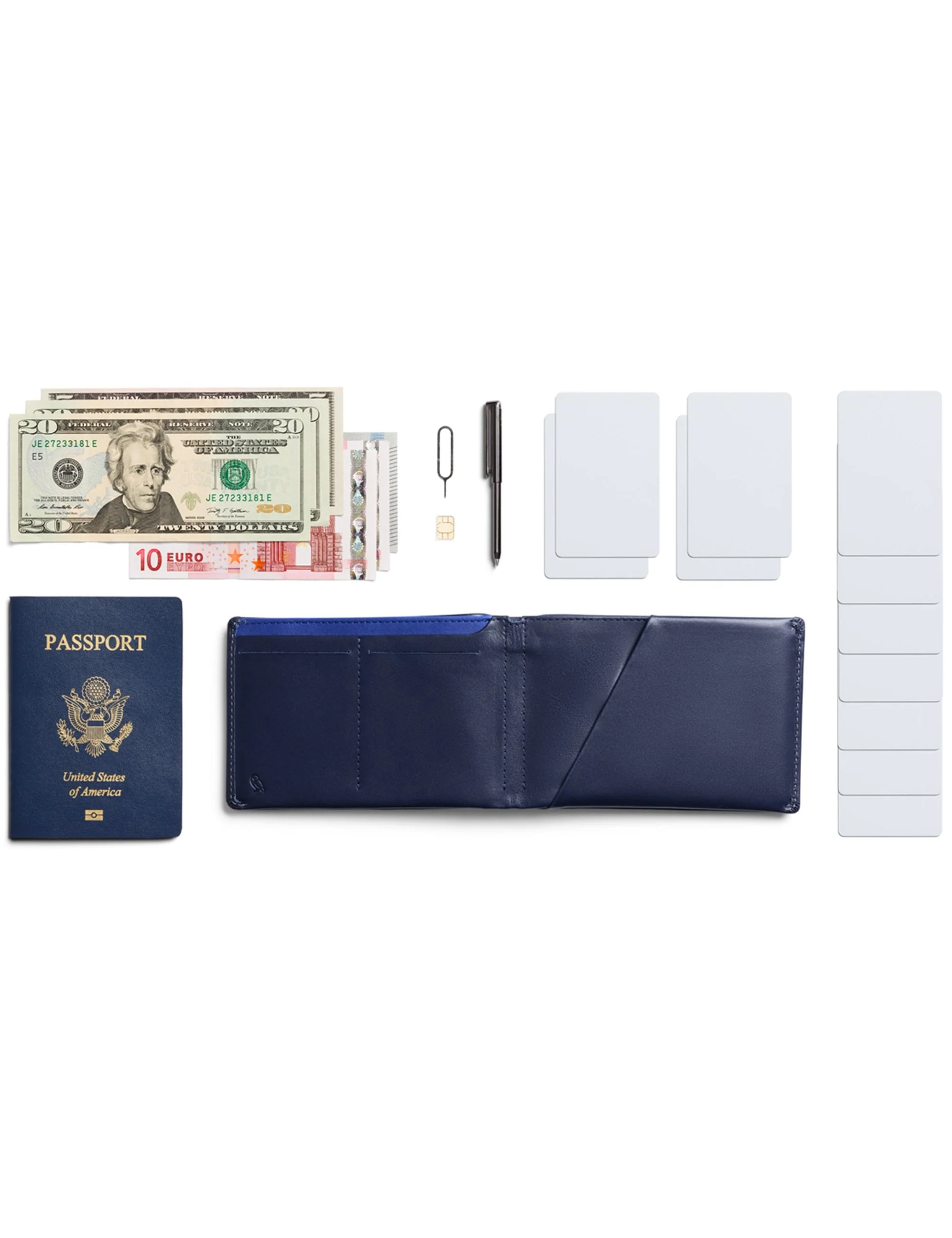 Travel Wallet - Navy - Image 2