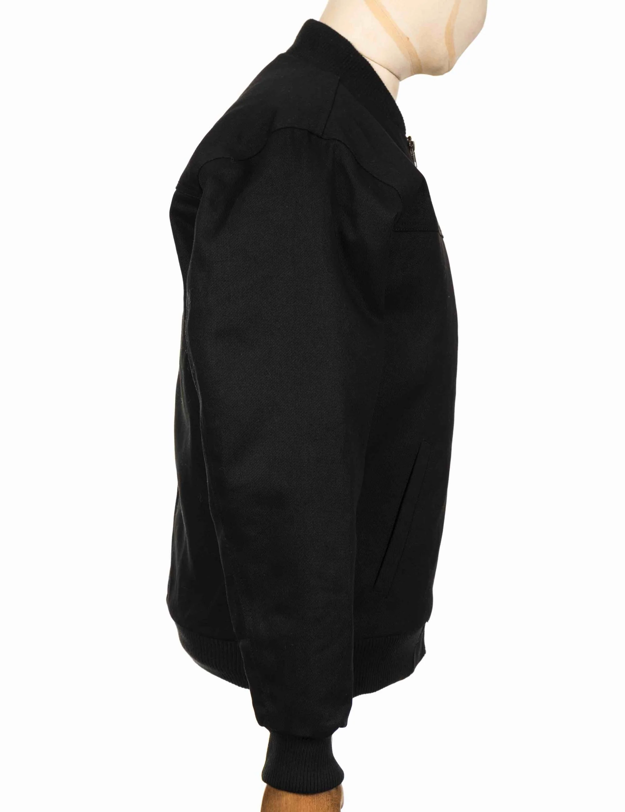 Bomber Jacket - Black - Image 5