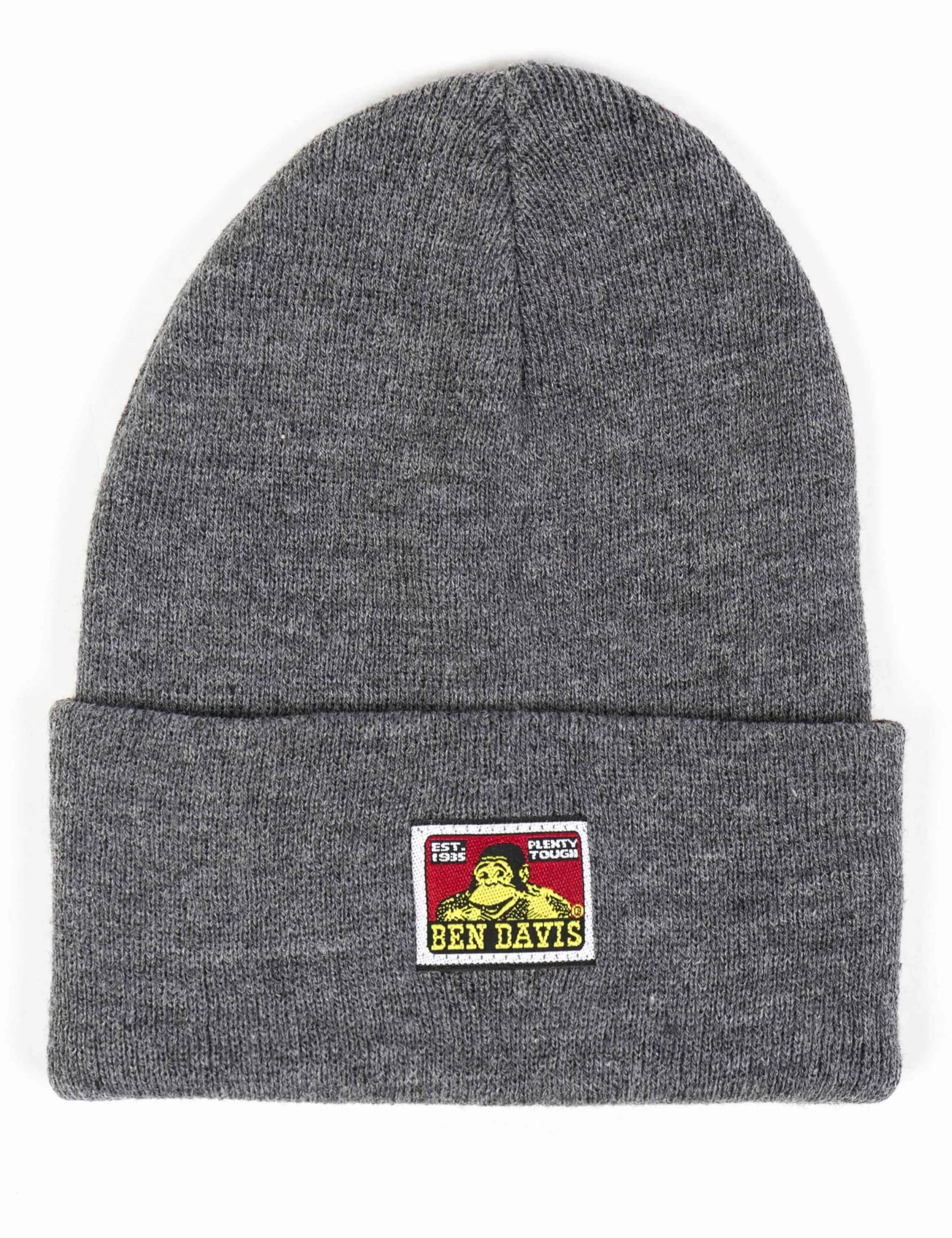 Classic Logo Beanie Hat - Heather Charcoal