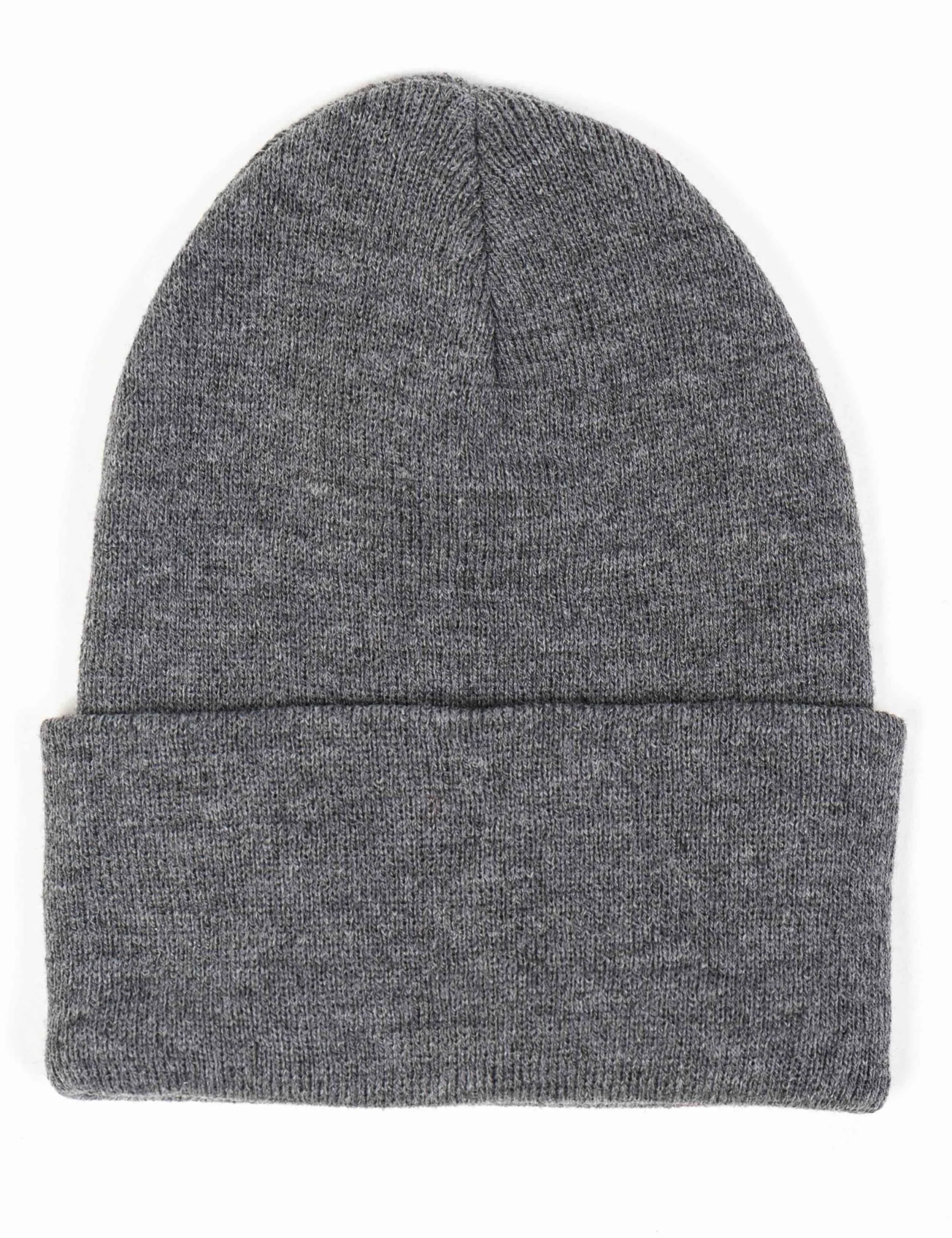 Classic Logo Beanie Hat - Heather Charcoal - Image 2