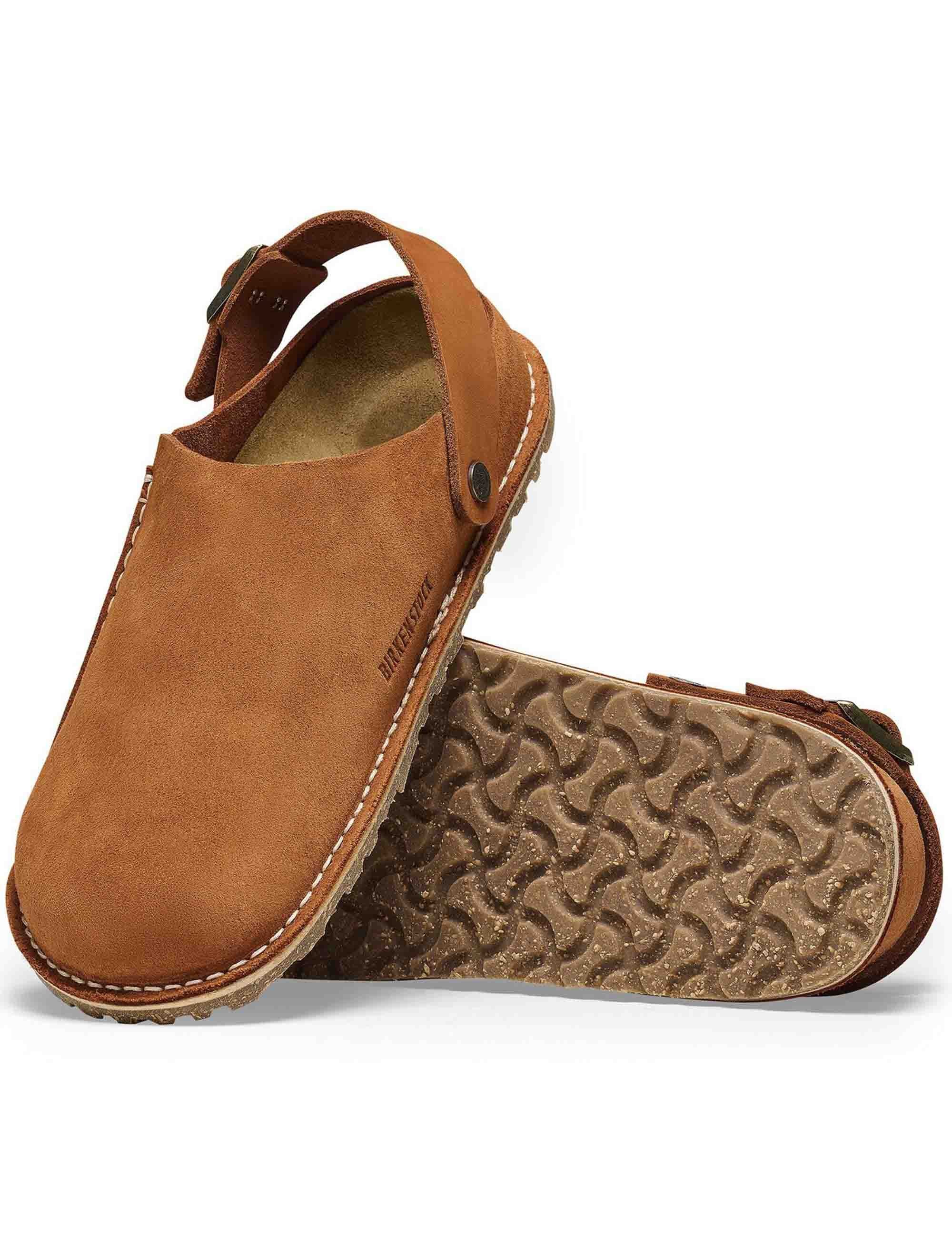 Lutry Suede Mules - Mink (Regular Fit) - Image 3