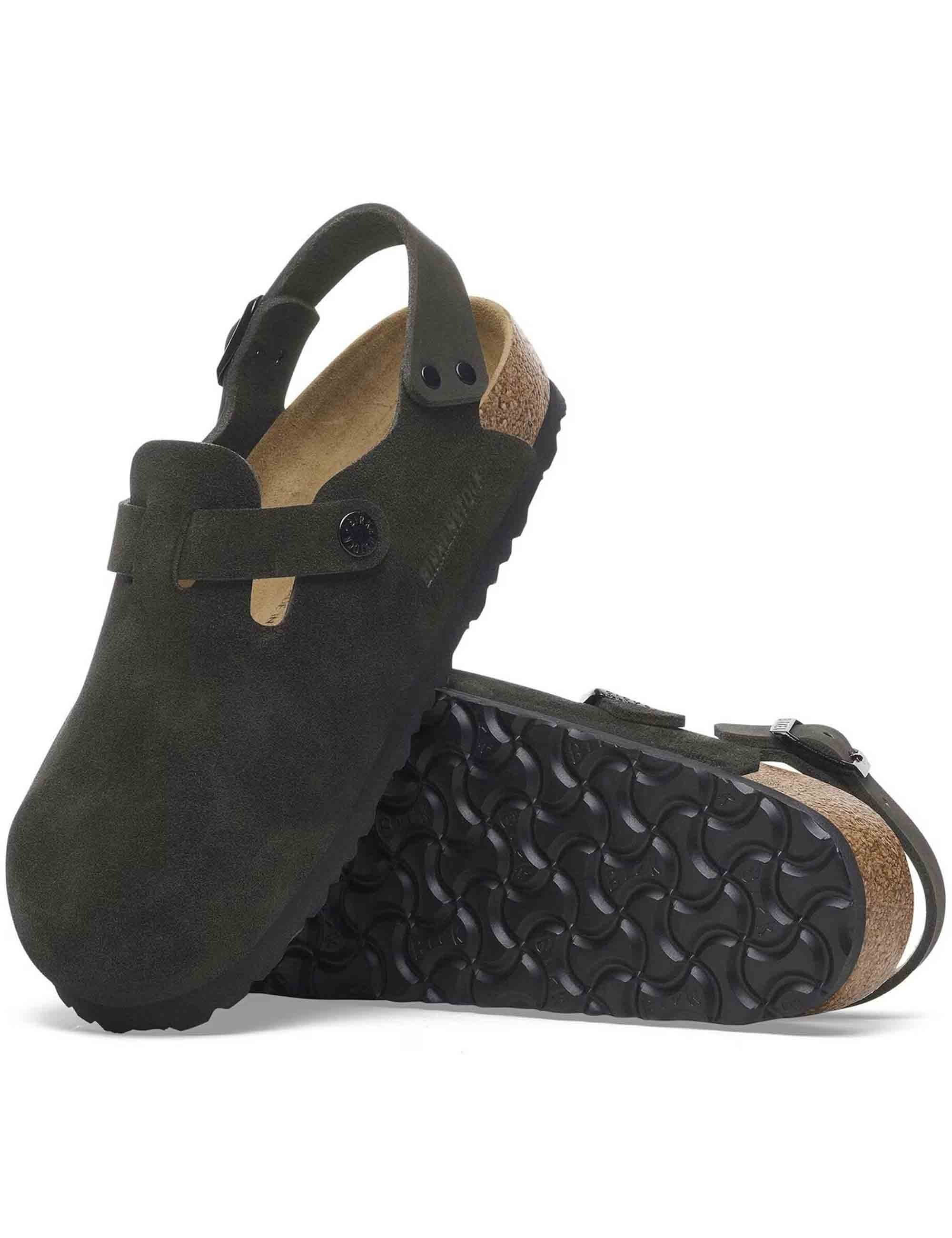Women's Tokio Suede Mules - Black (Narrow Fit) - Image 6