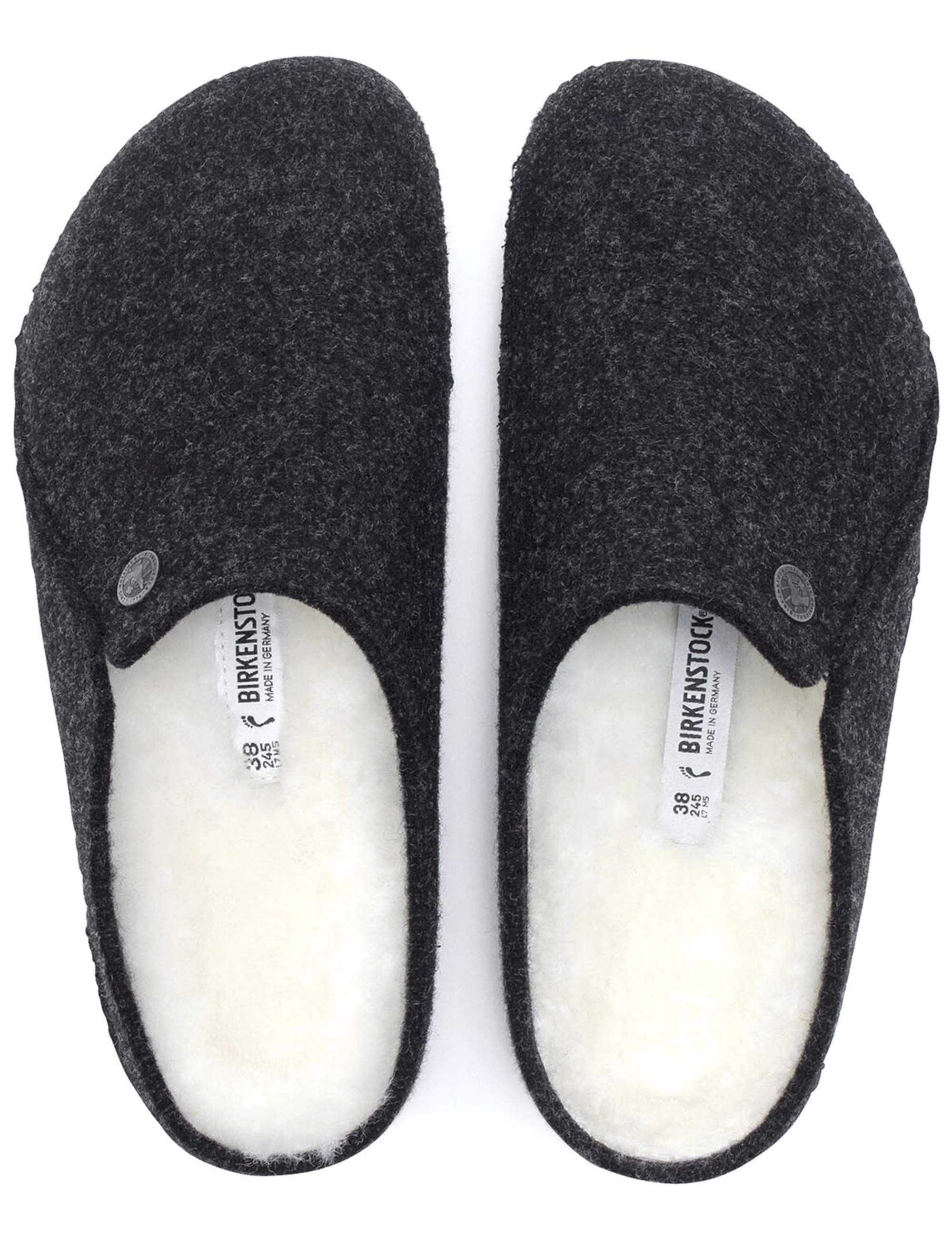 Women's Zermatt Shearling Slippers - Anthracite (Regular Fit) - Image 5