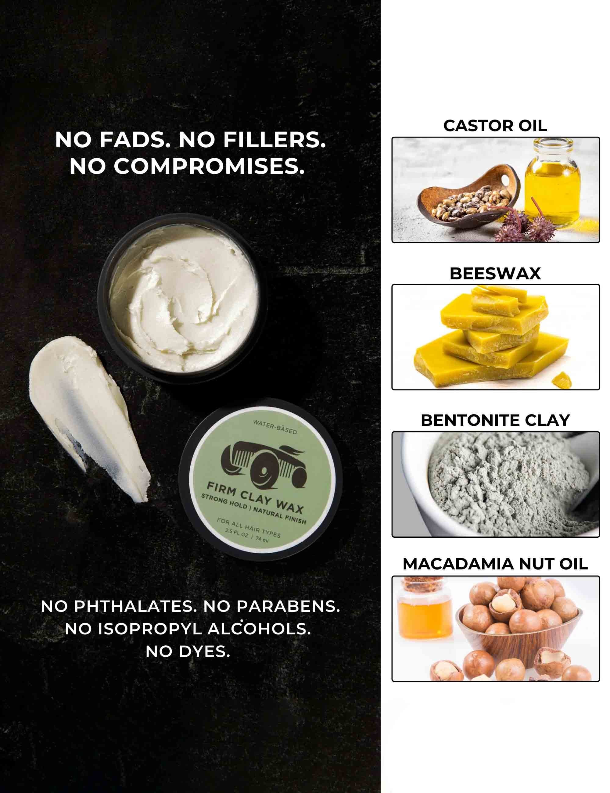 Clay Hair Wax (75ml) - Firm Hold - Image 3