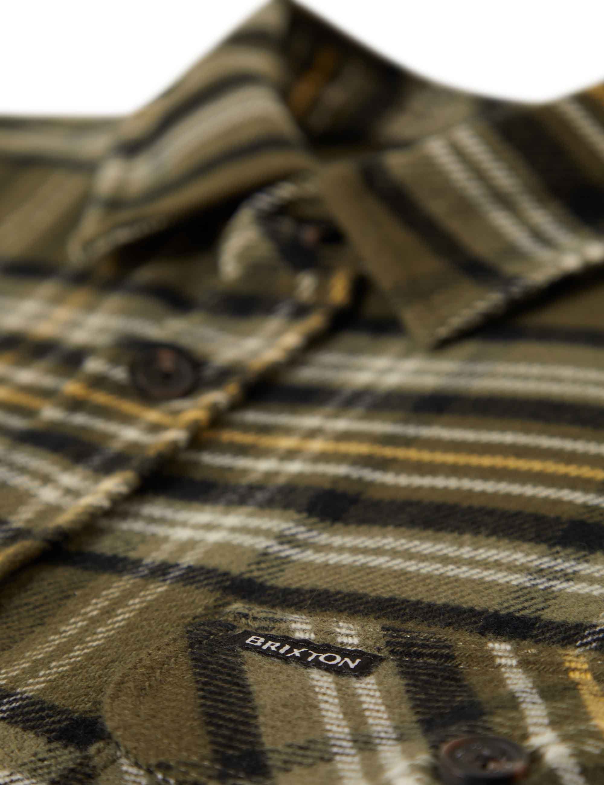 Bowery Flannel Shirt - Ivy Green/Olive Surplus/Black - Image 4