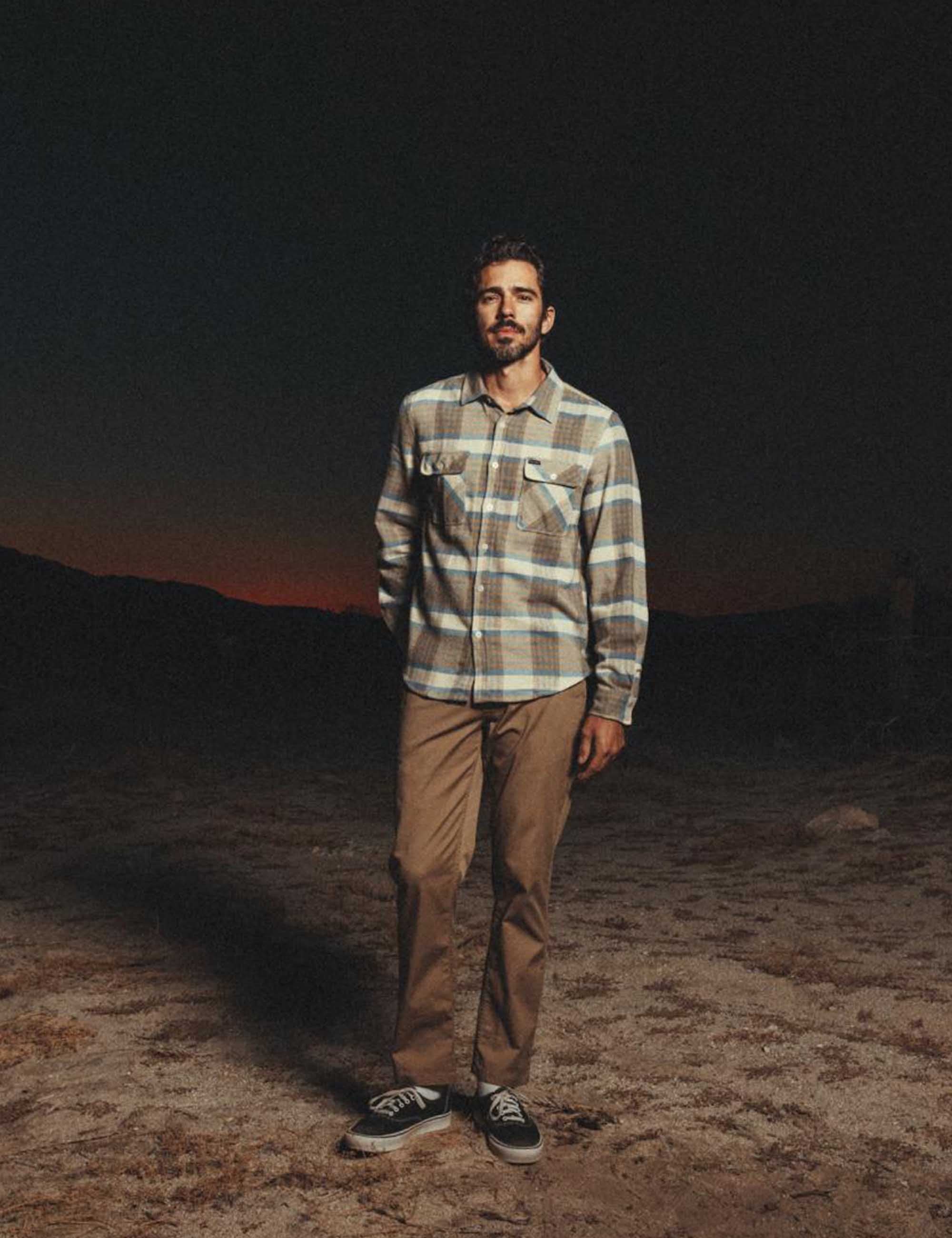 Bowery Flannel Shirt - Whitecap/Sand - Image 5