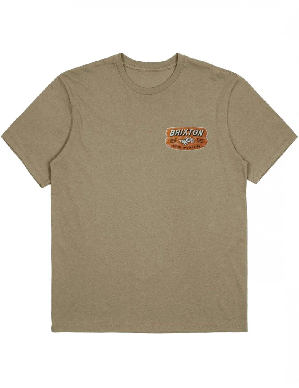Clayburn Tailored T-Shirt - Oatmeal - Image 2