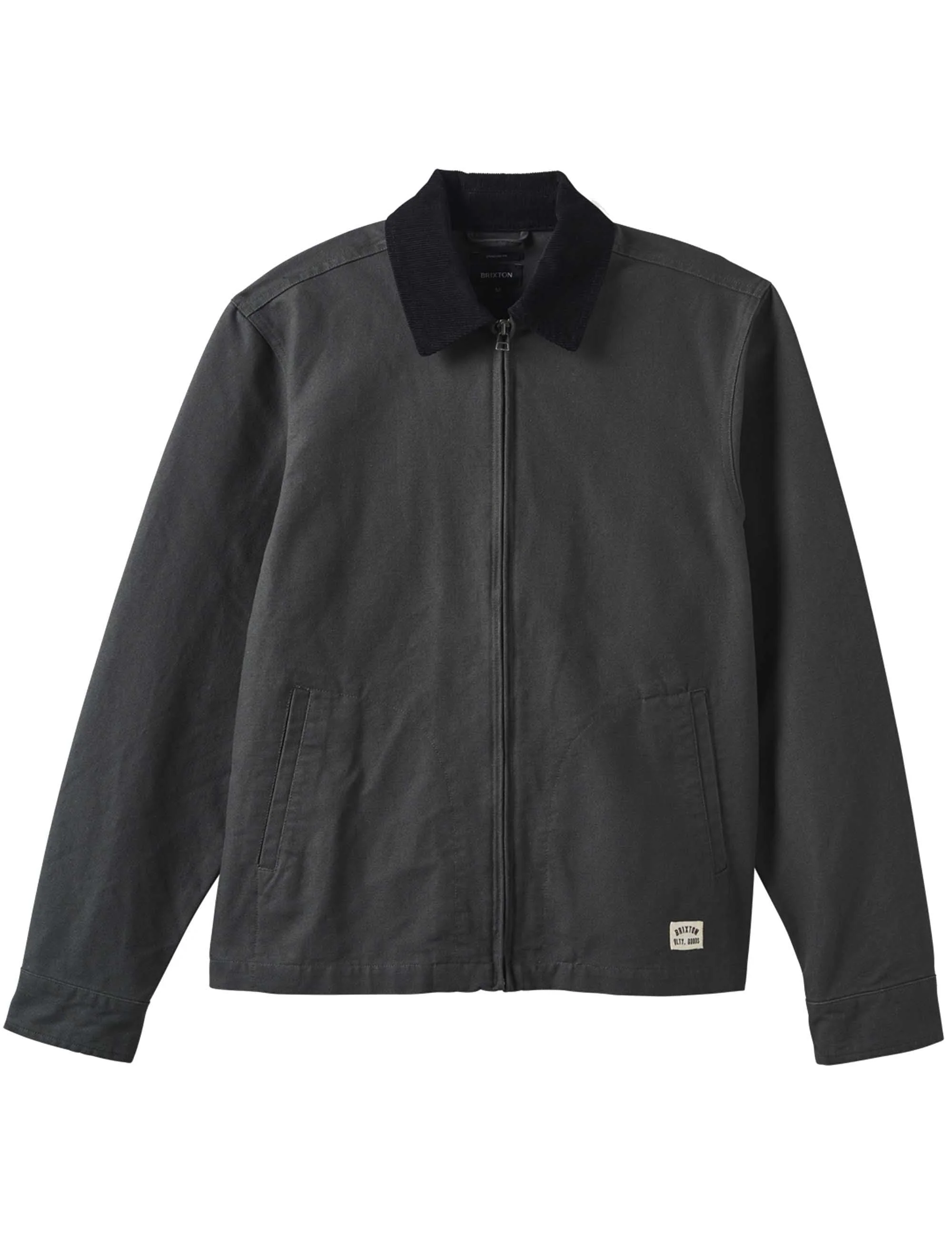 Mechanic Garage Zip Jacket - Washed Black