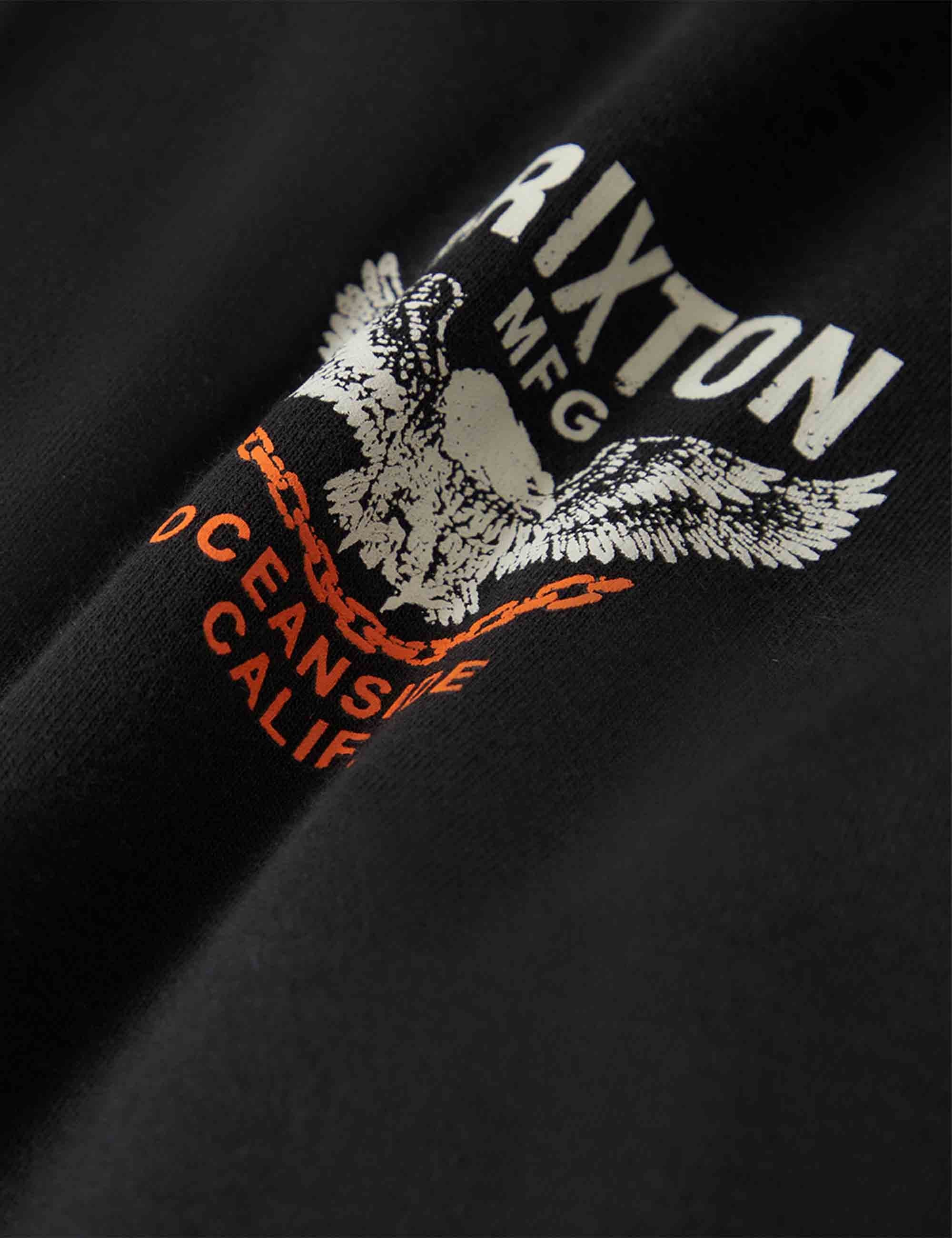 Waller Hooded Sweat - Black - Image 7