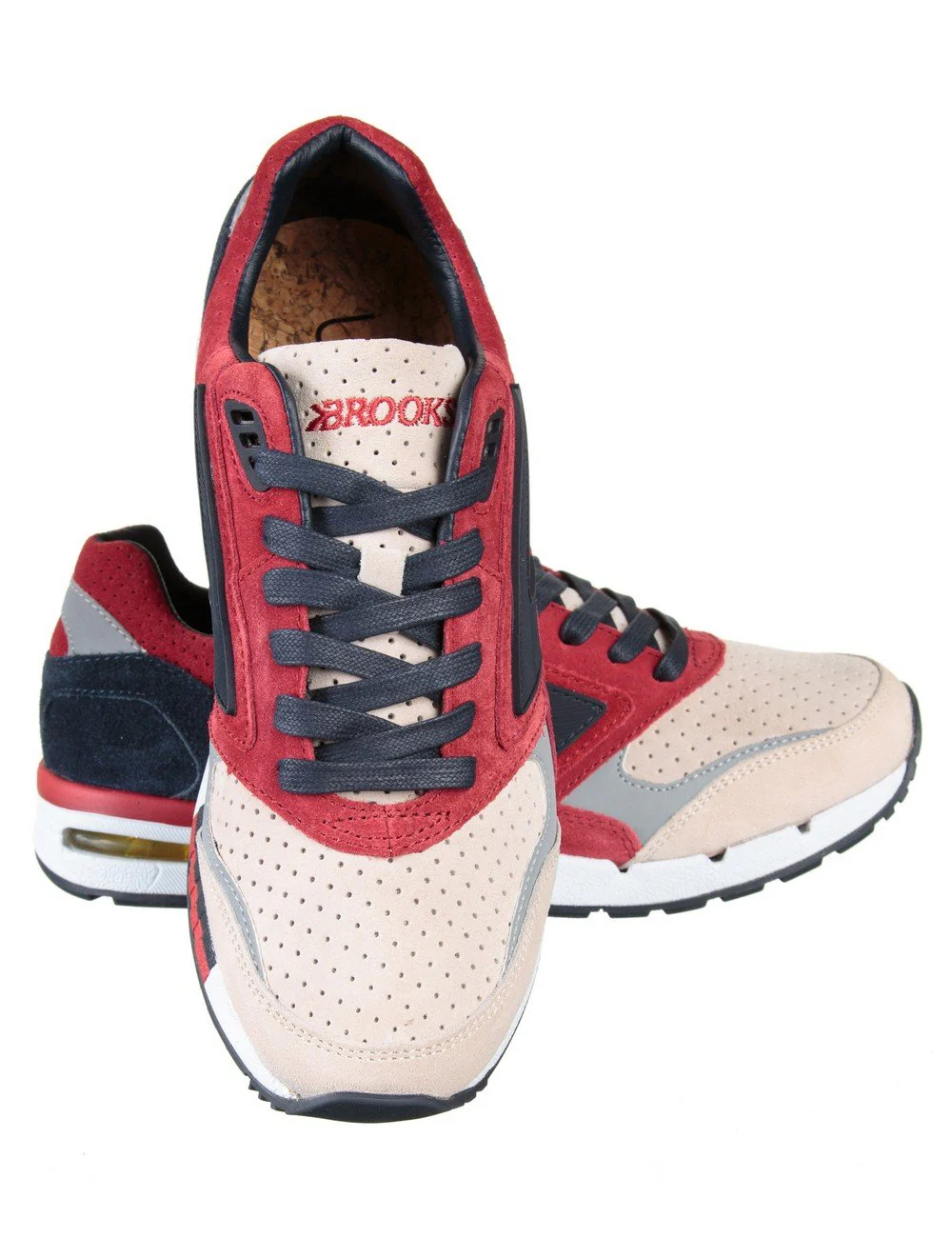 X Ubiq Fusion Trainers - Jester Red/Dark Navy - Image 6