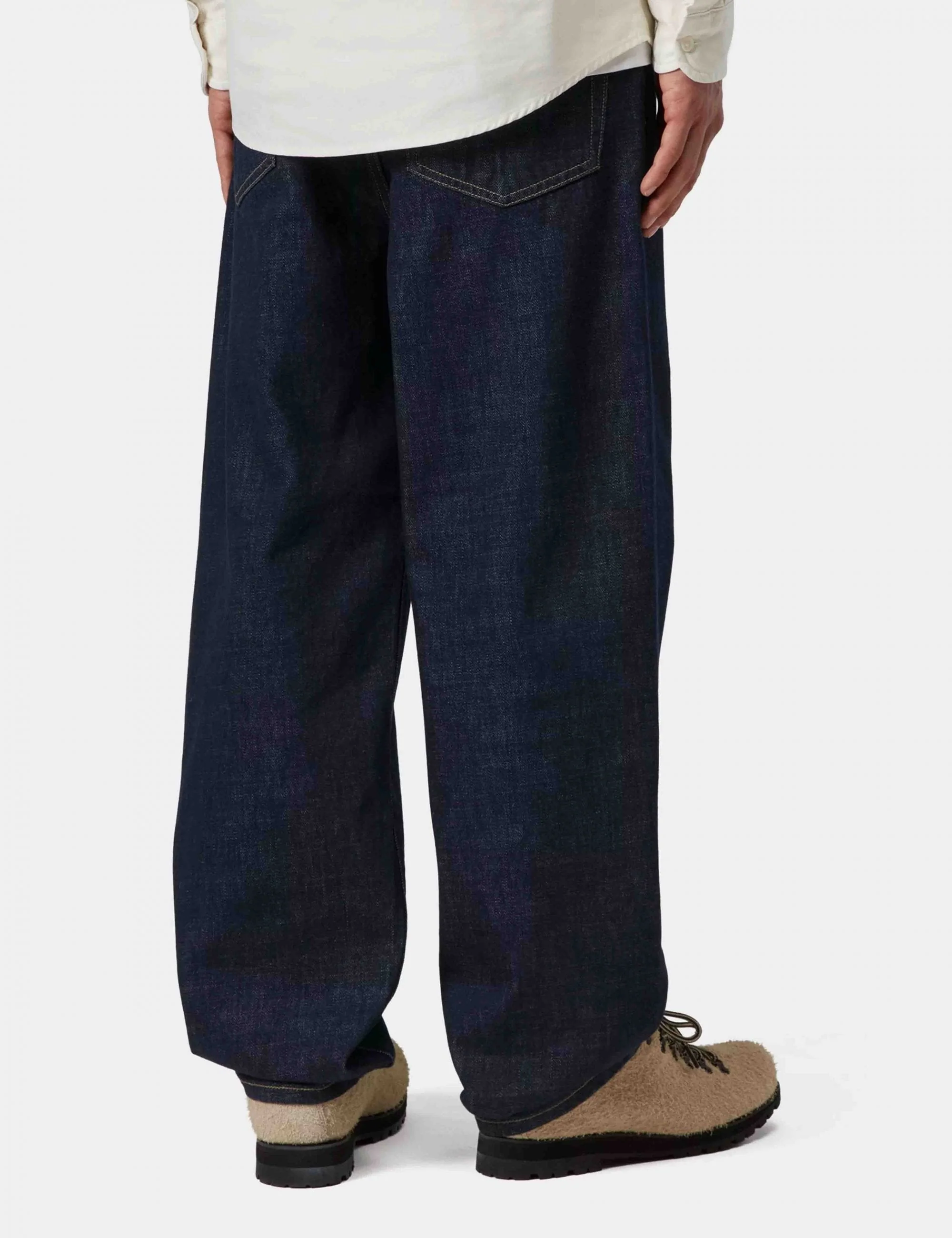Aaron Denim Pant - Blue Rinsed, One Wash - Image 4