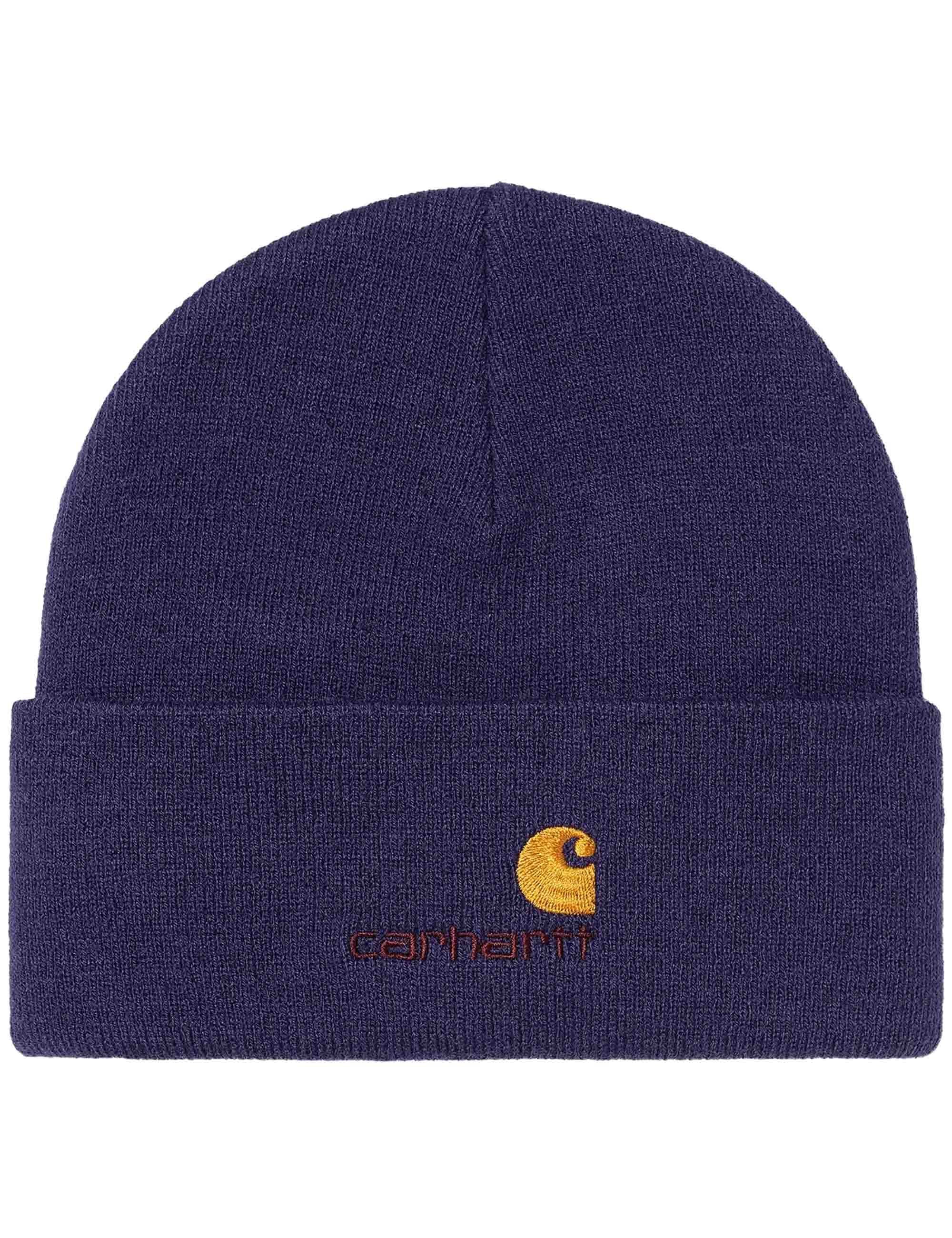 American Script Beanie Hat - Aura