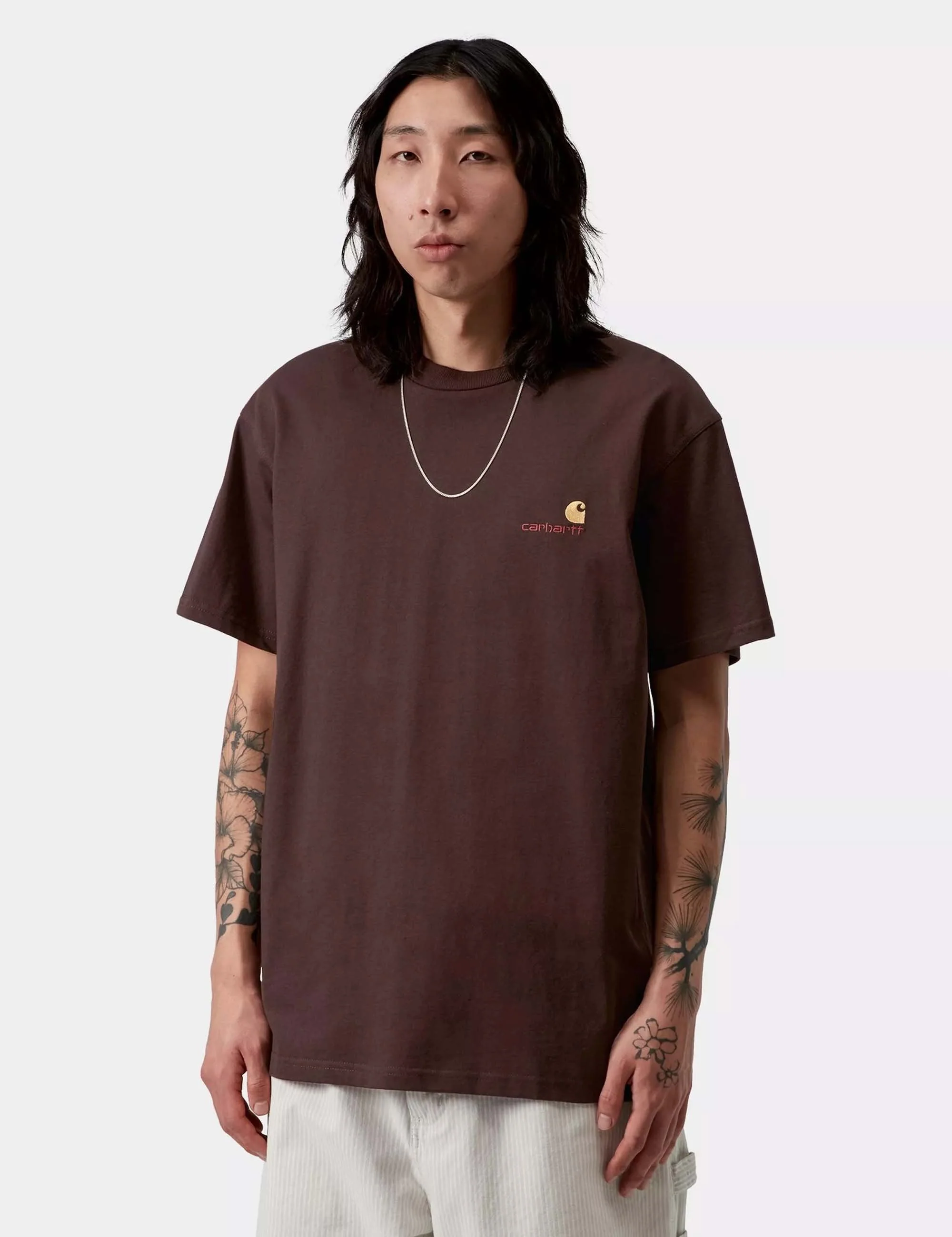 American Script T-Shirt - Palisander - Image 2