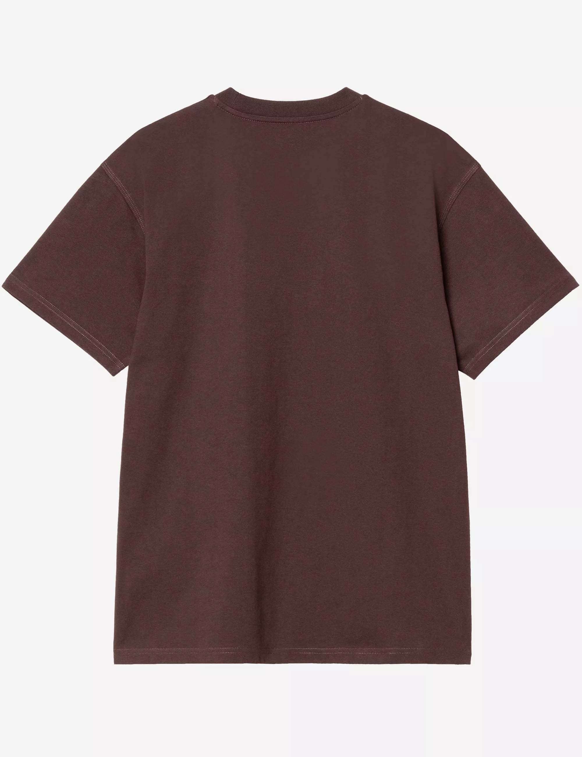 American Script T-Shirt - Palisander - Image 3