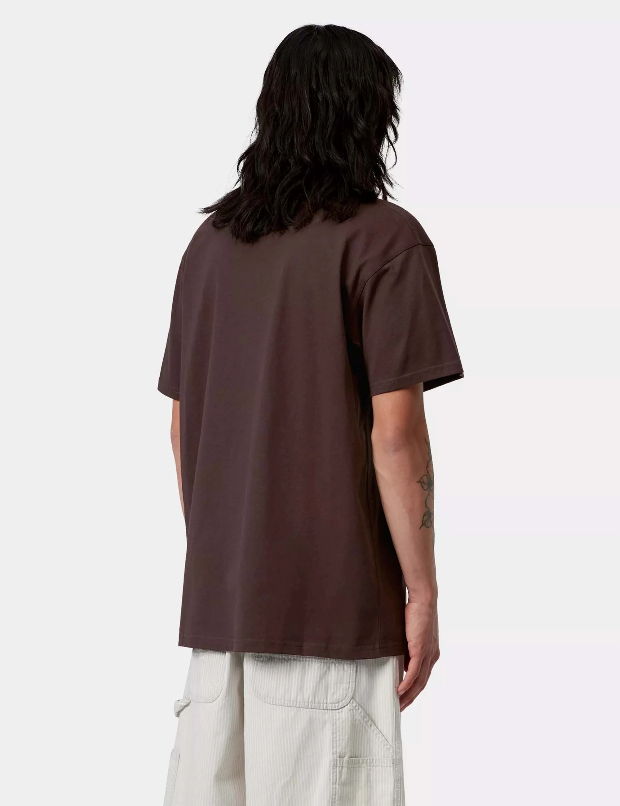 American Script T-Shirt - Palisander - Image 4