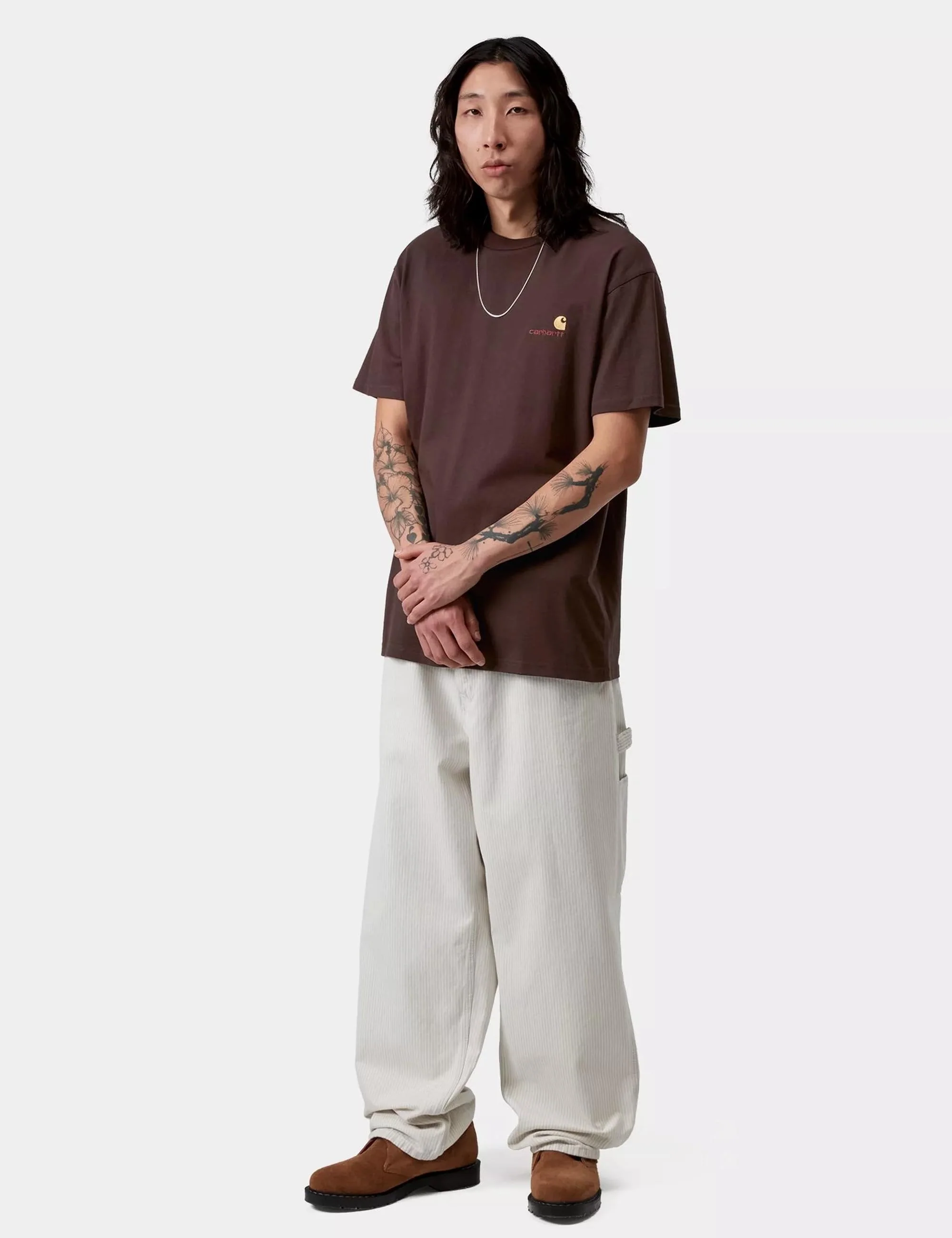 American Script T-Shirt - Palisander - Image 5