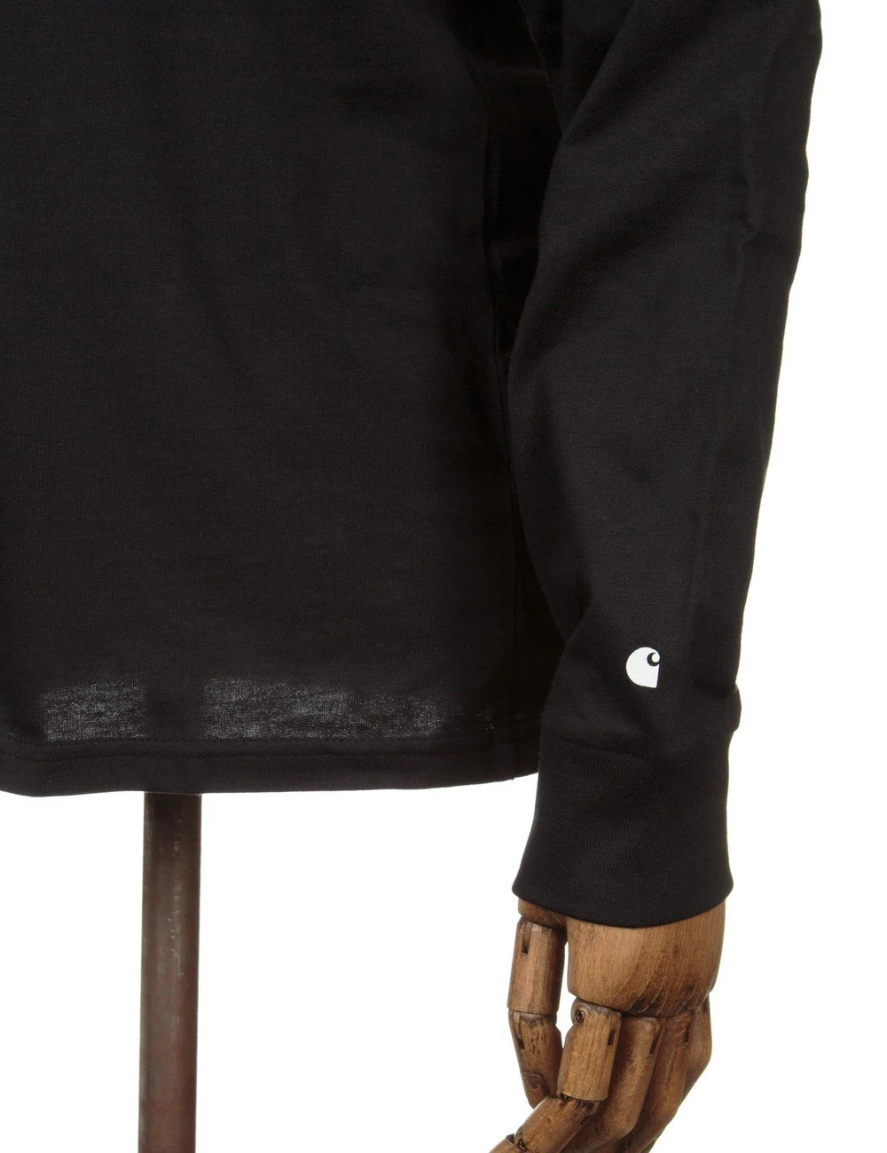 Base Long Sleeve T-Shirt - Black - Image 4