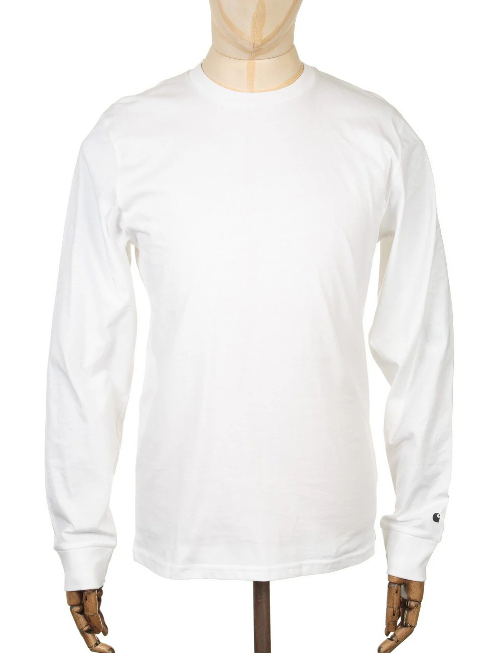 Base Long Sleeve T-Shirt - White - Image 3