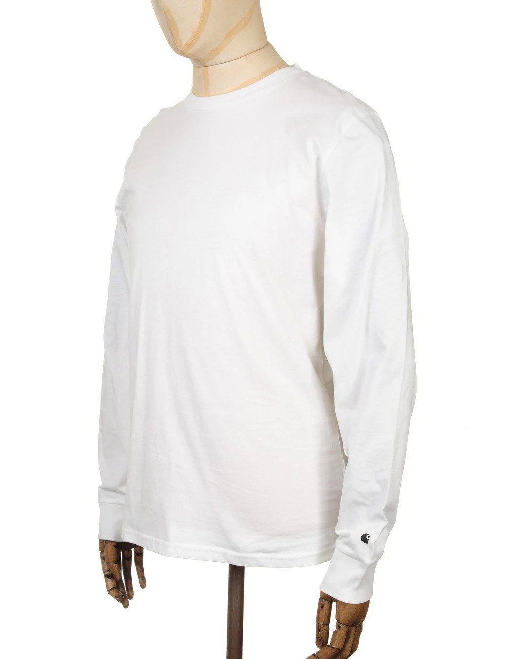 Base Long Sleeve T-Shirt - White - Image 6