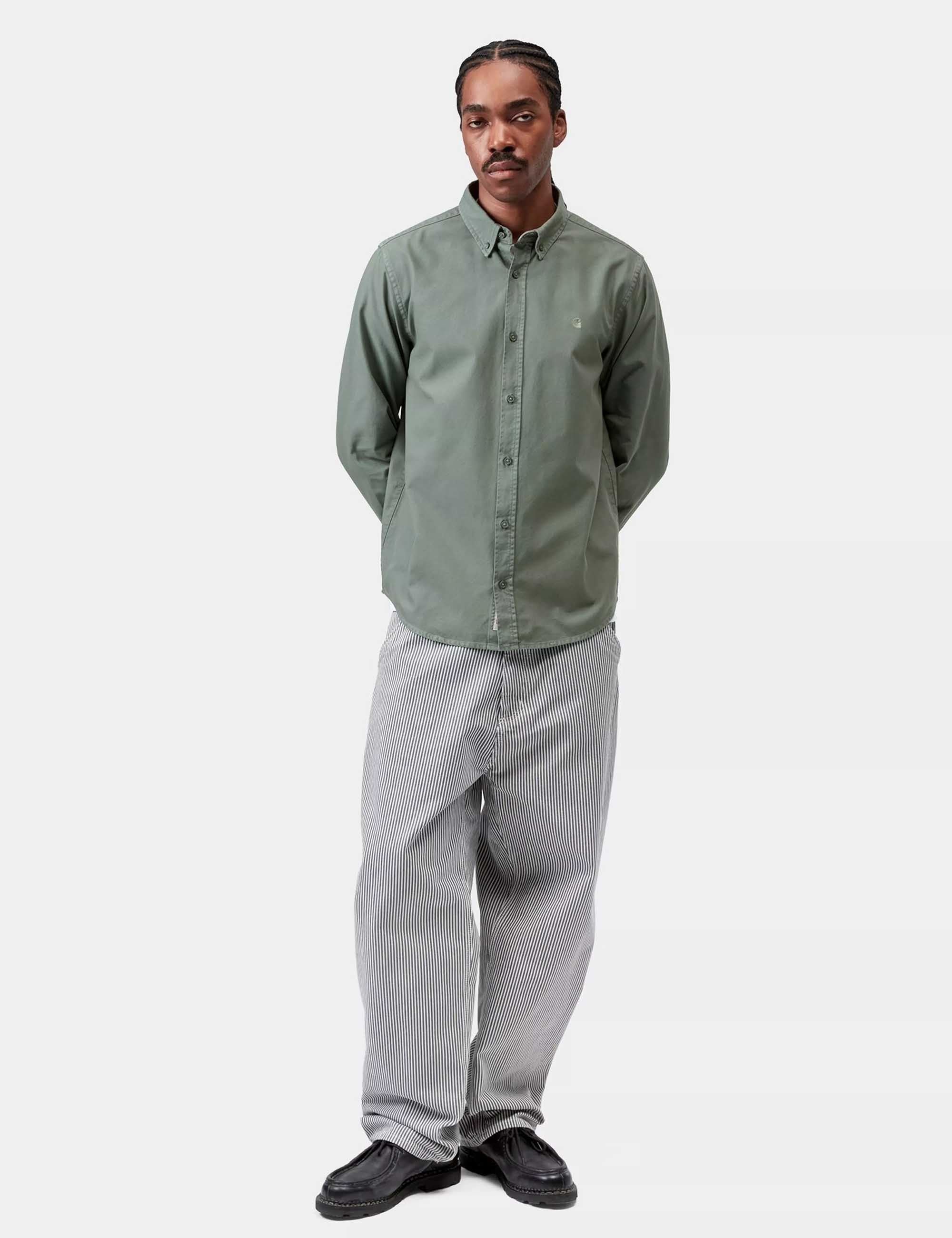 Bolton Shirt - Velvet Green - Image 5