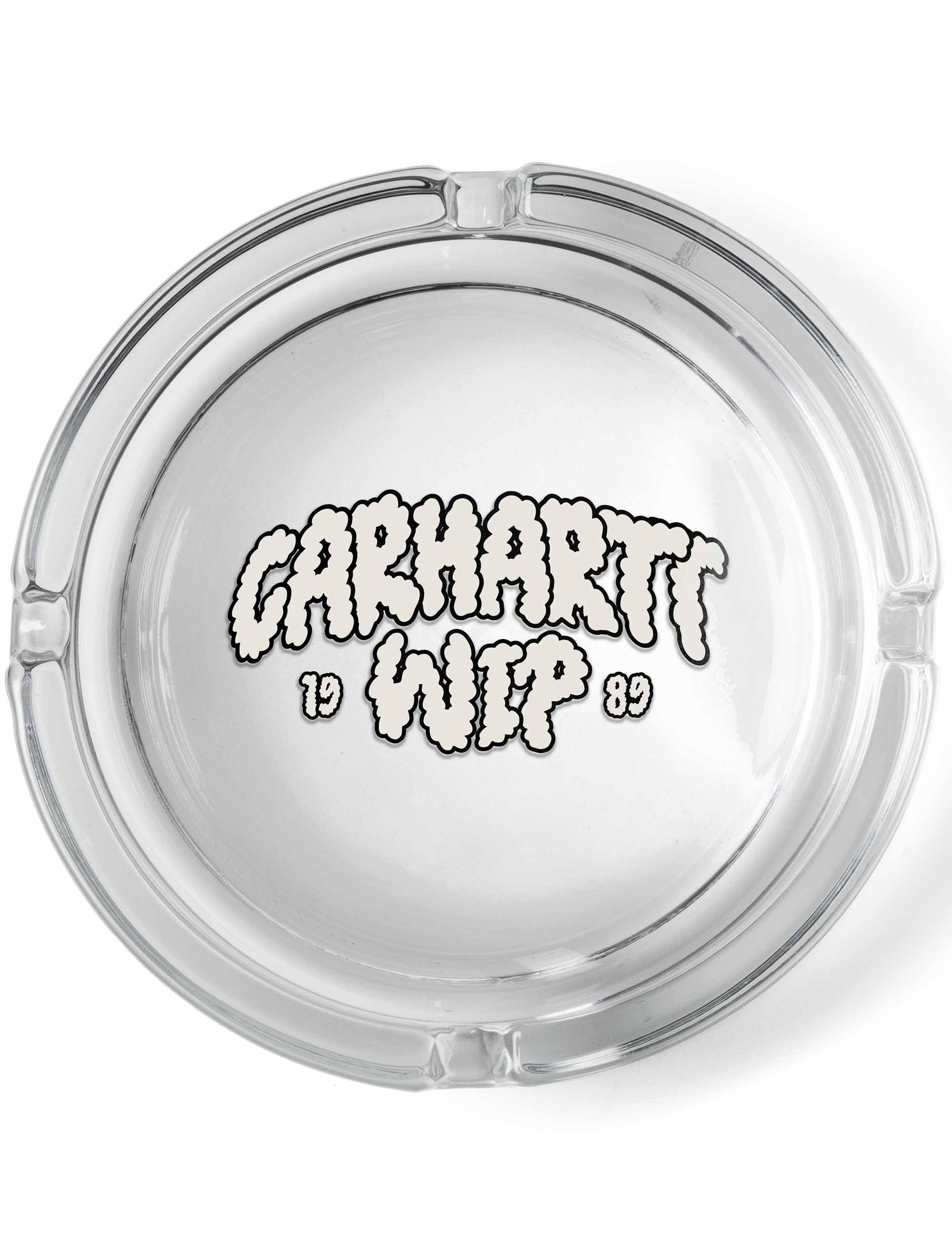 Cloud Script Ashtray - Clear