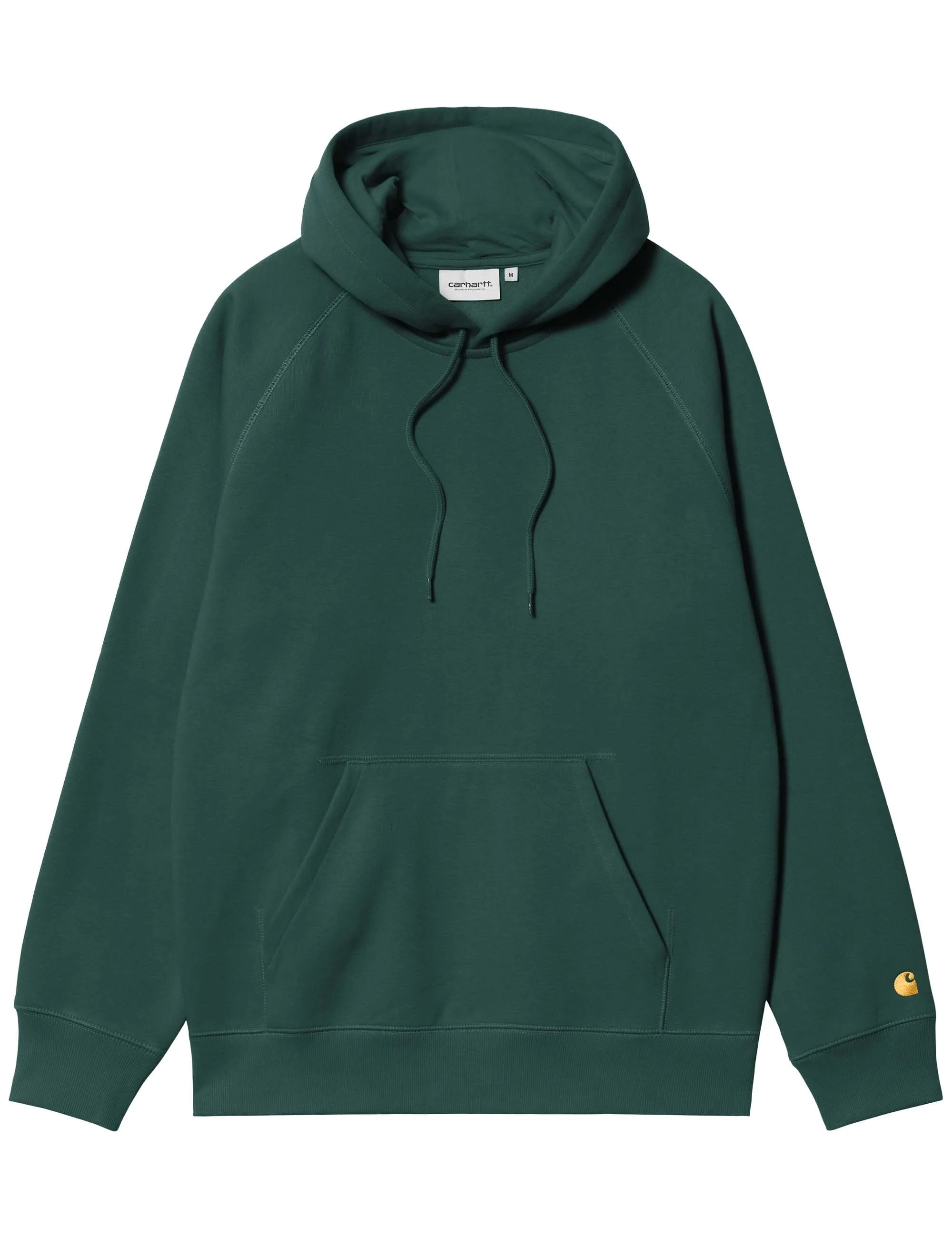 Chase Hooded Sweat - Dark Fir/Gold