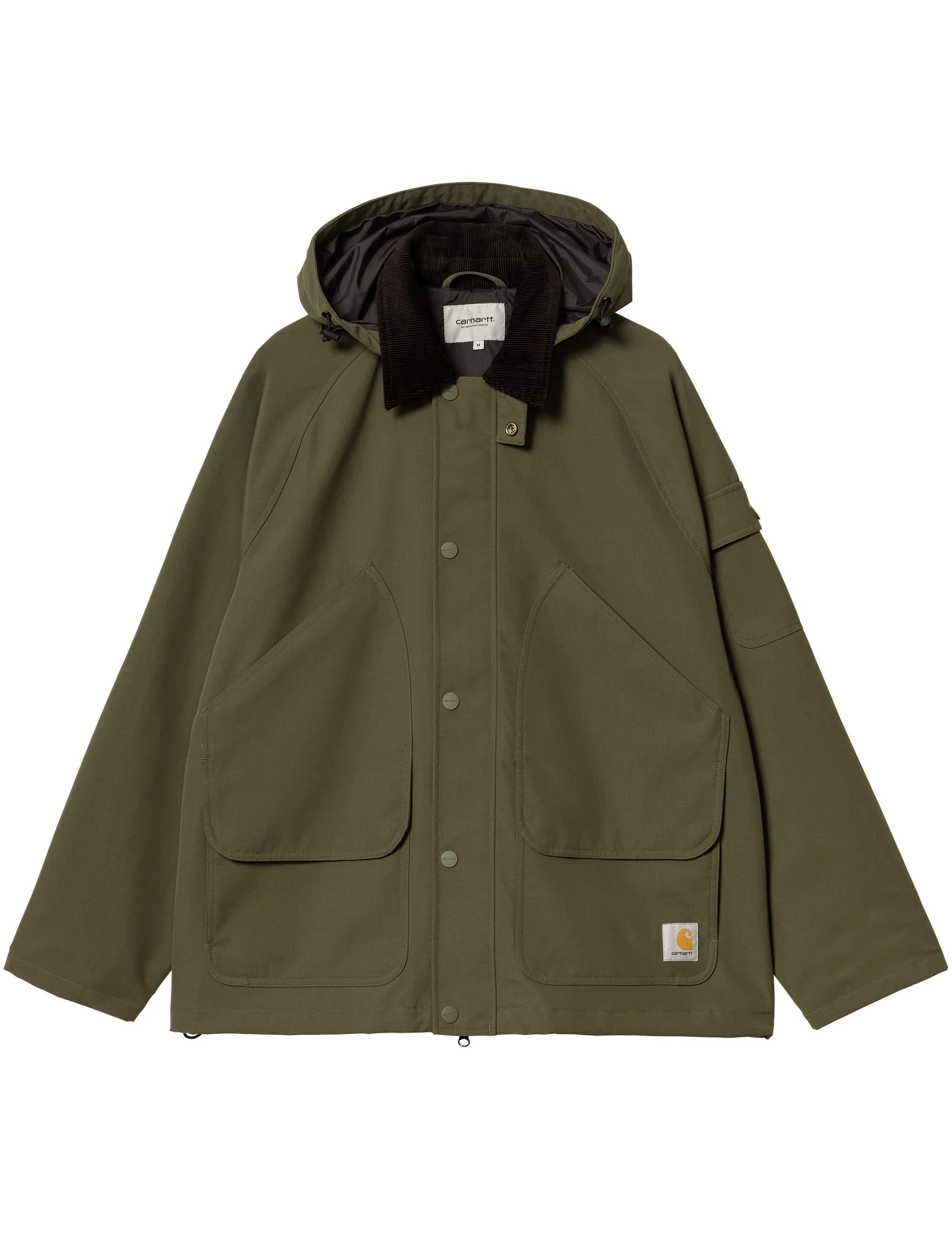 Clarton Jacket - Office Green/Black