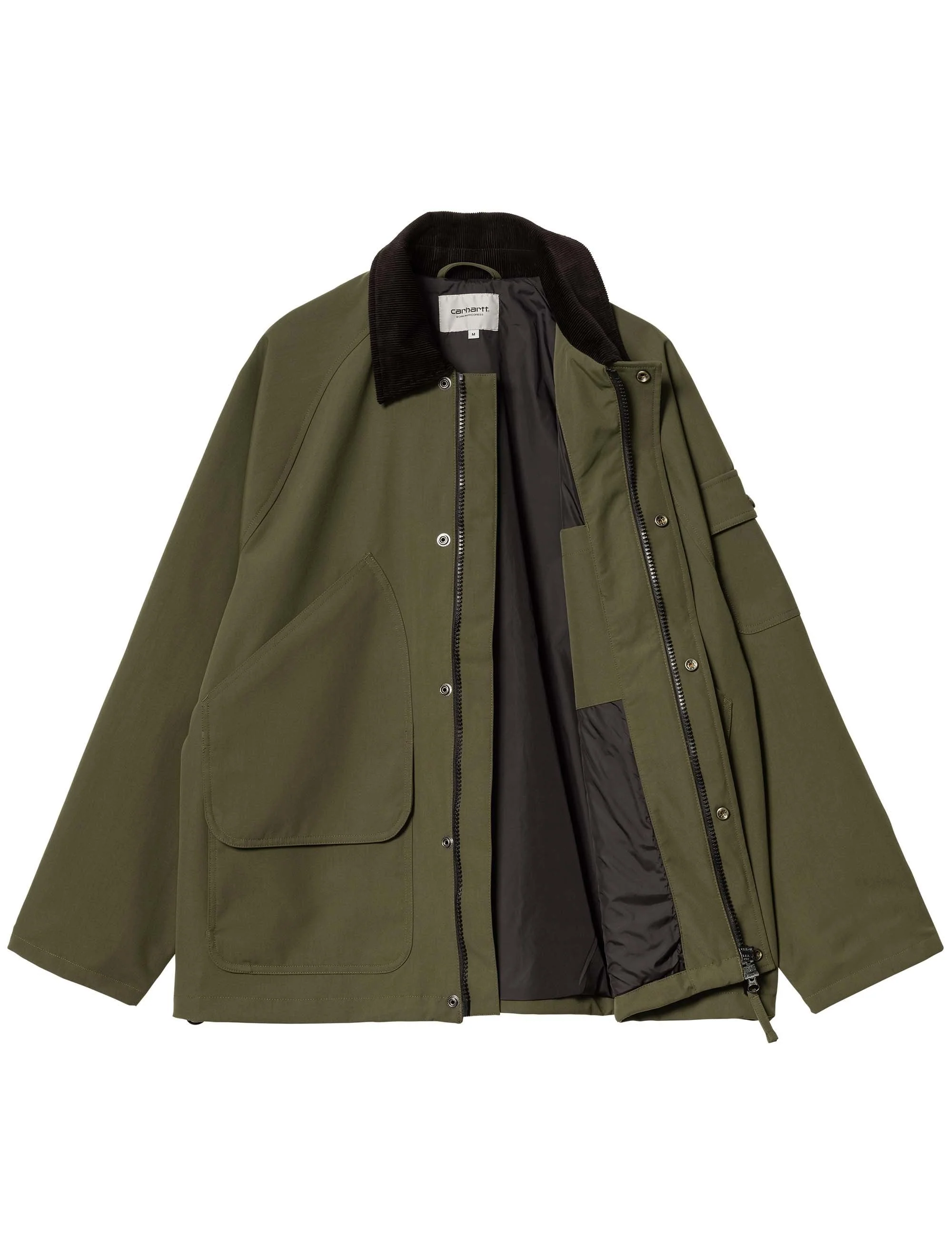 Clarton Jacket - Office Green/Black - Image 6