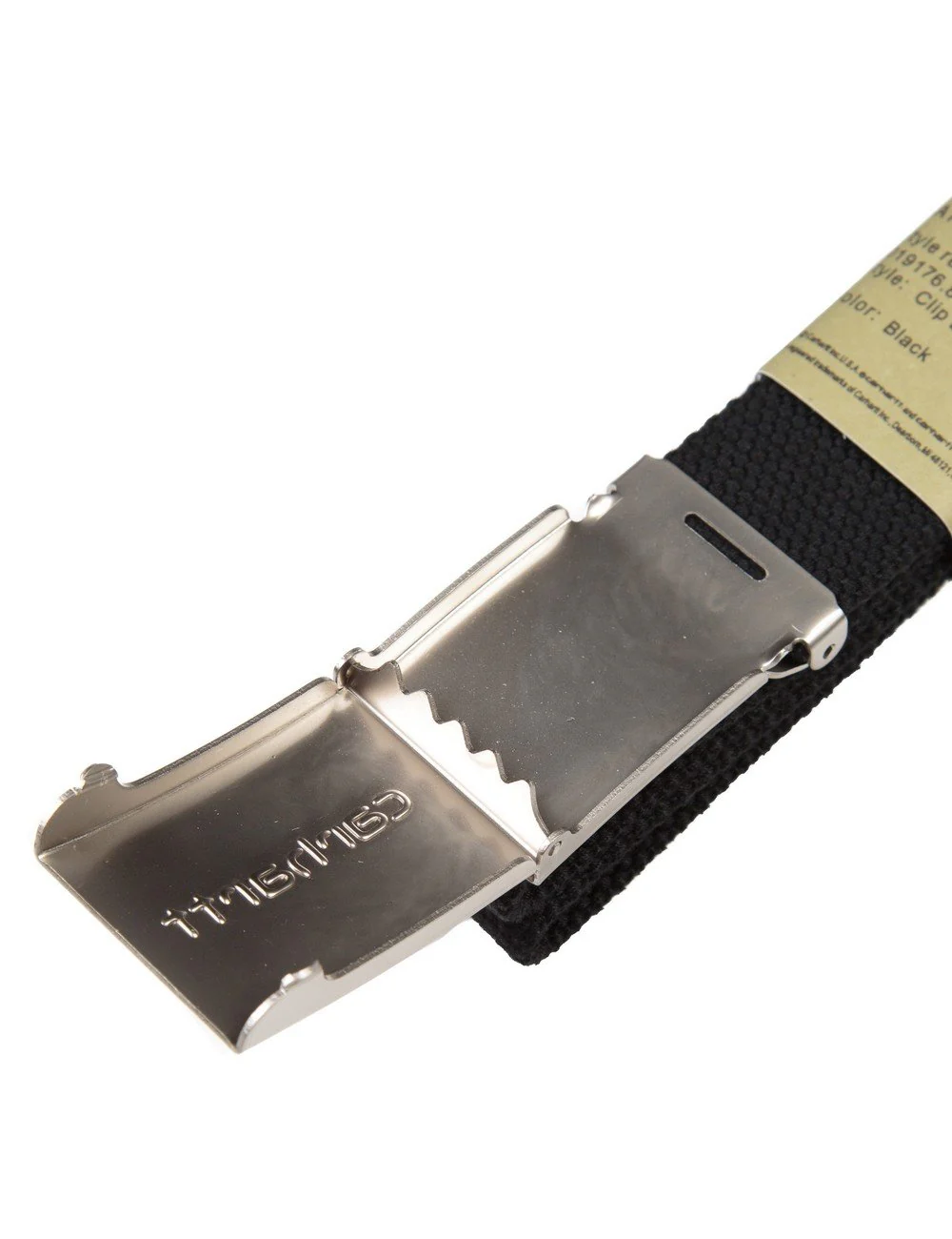 Clip Belt Chrome - Black - Image 3