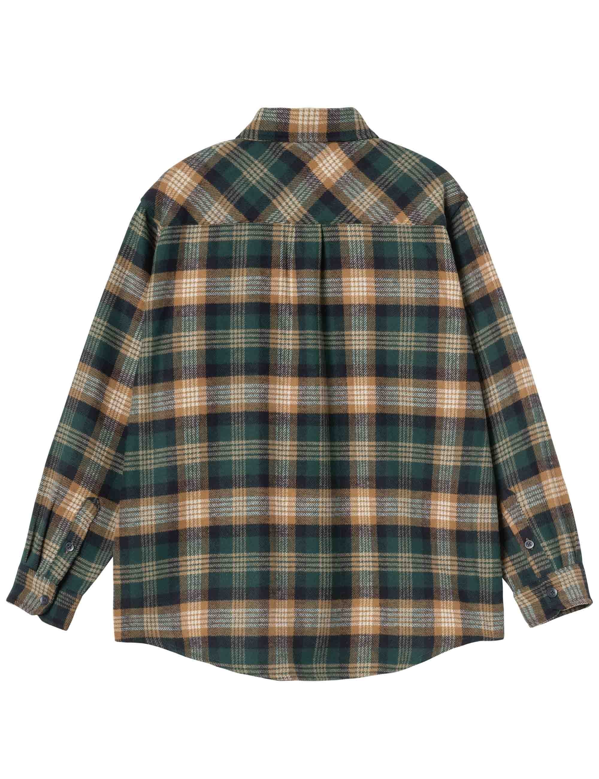 Dern Check Shirt - Dem Check, Sycamore - Image 2