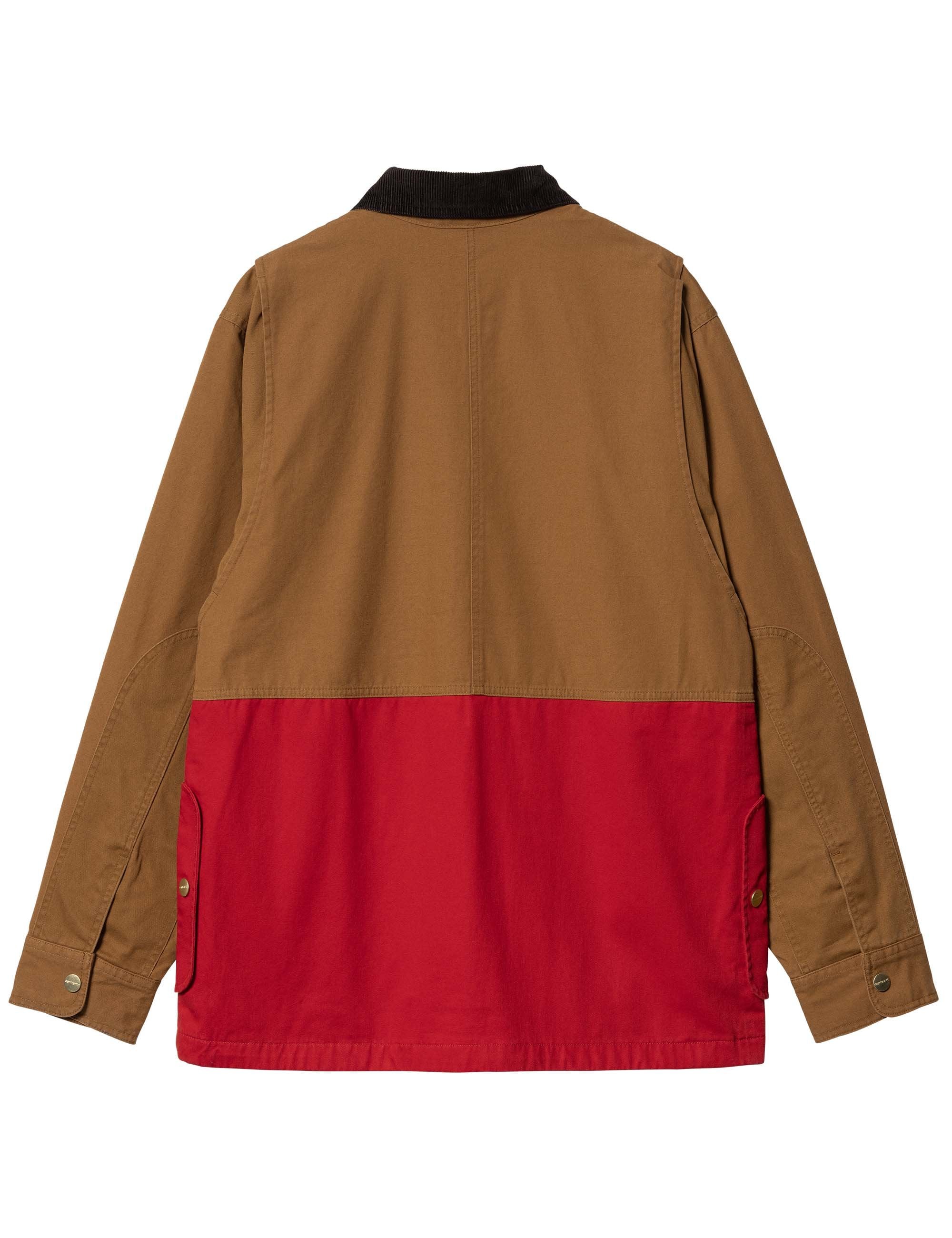 Heston Jacket - Hamilton Brown/Cherry - Image 3