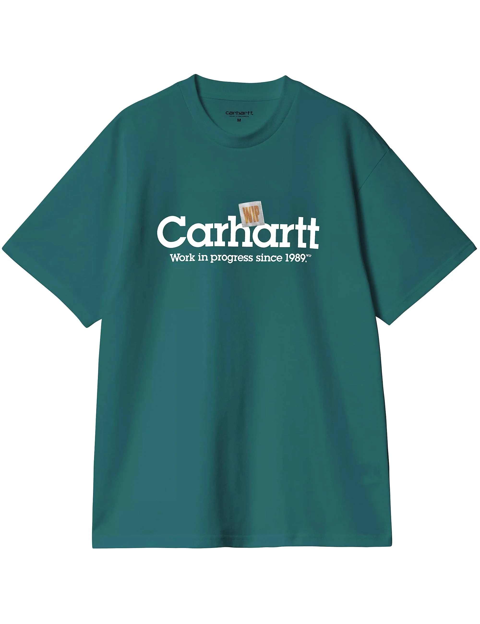 Label Script T-Shirt - Malachite