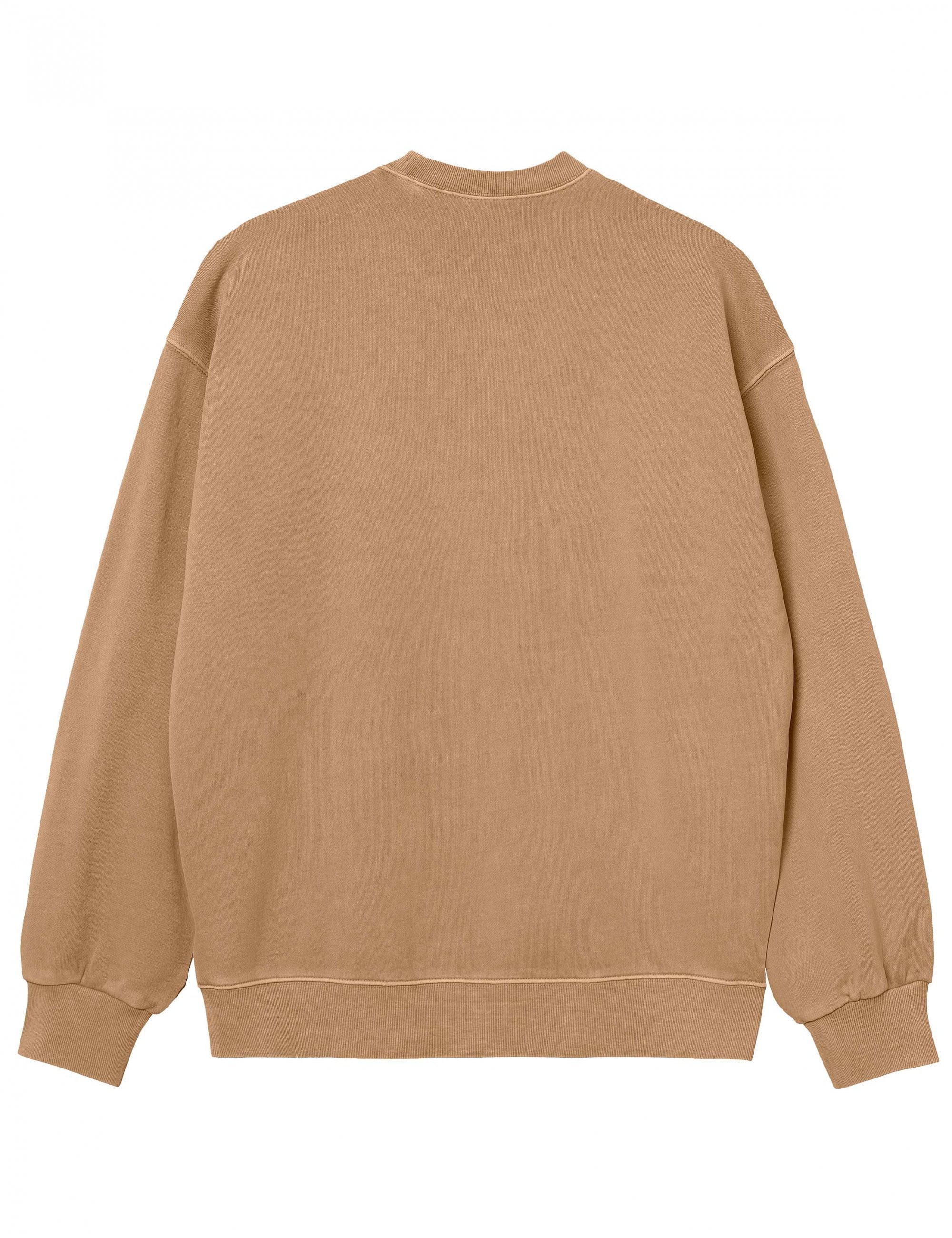 Nelson Crew Sweat - Dusty H Brown - Image 2