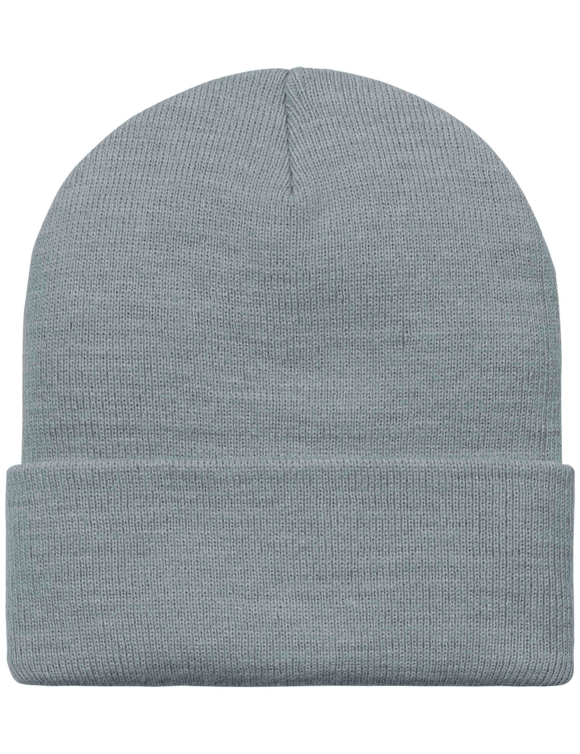 Script Beanie Hat - Dove Grey/Wax - Image 2