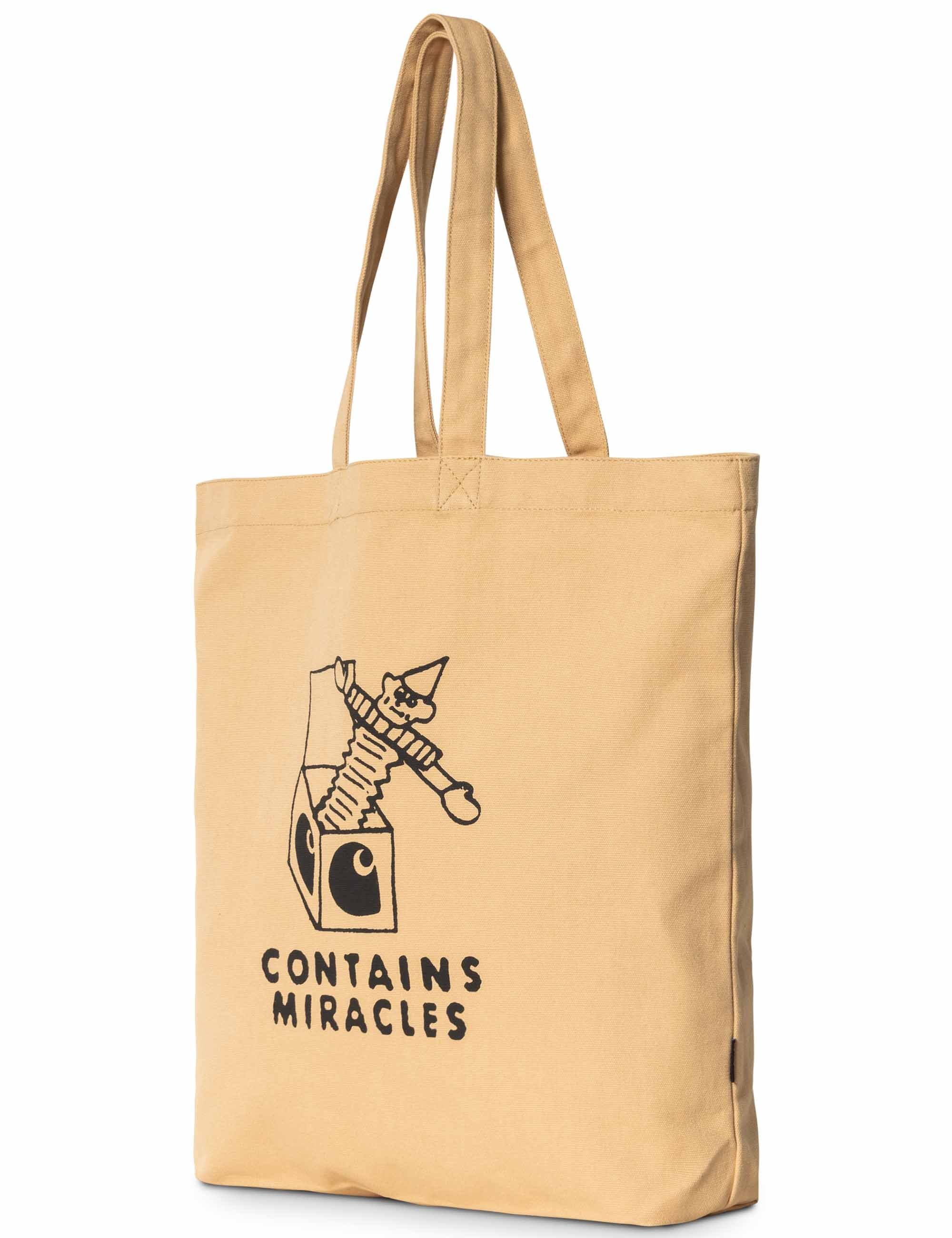 Stamp Tote Bag - Black - Image 3