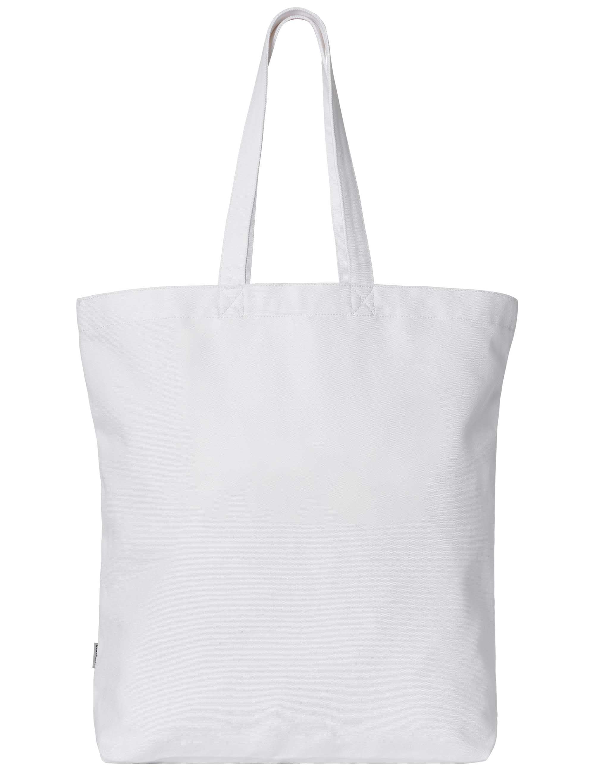 Stamp Tote Bag - White/Black - Image 2