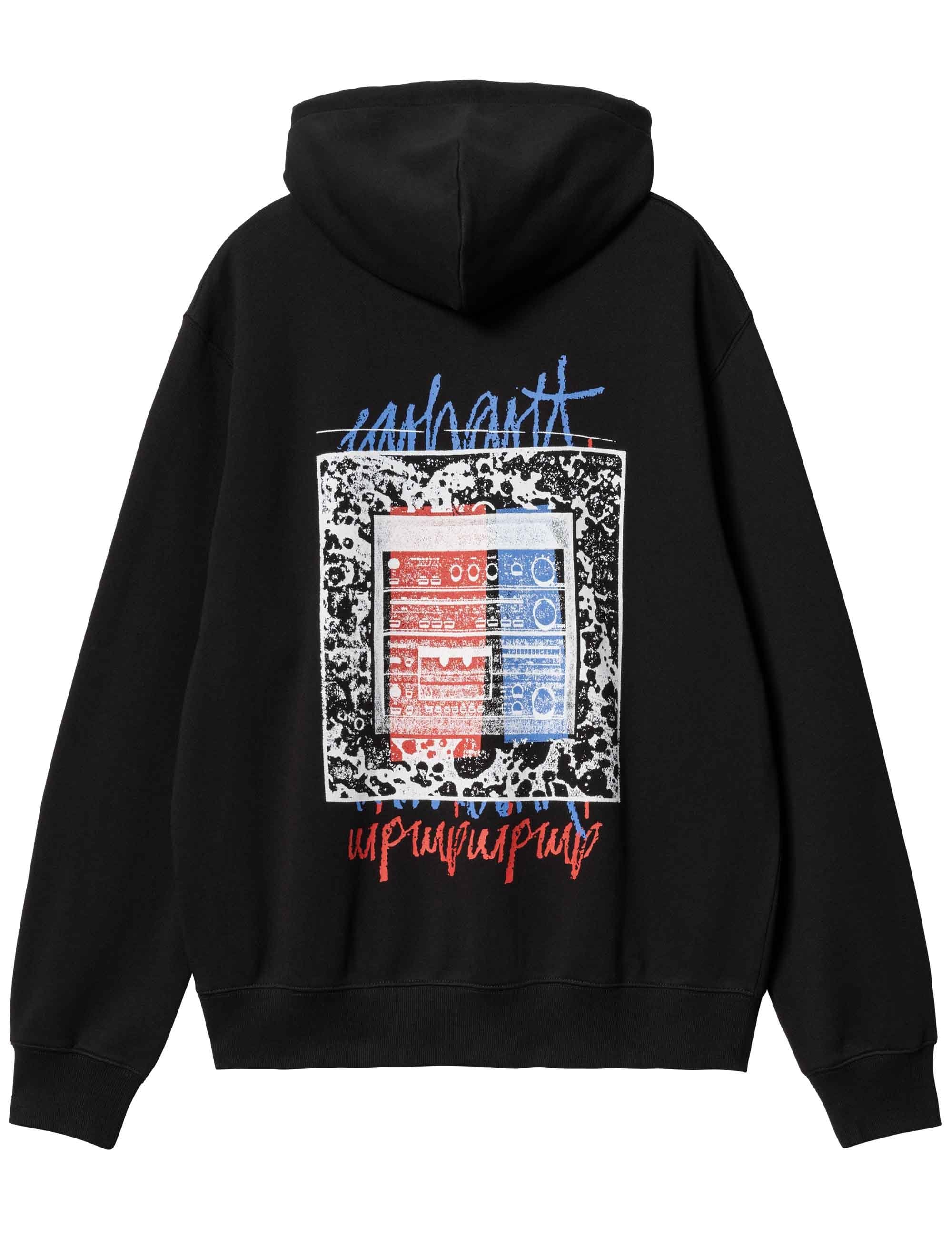 Stereo Hooded Sweat - Black