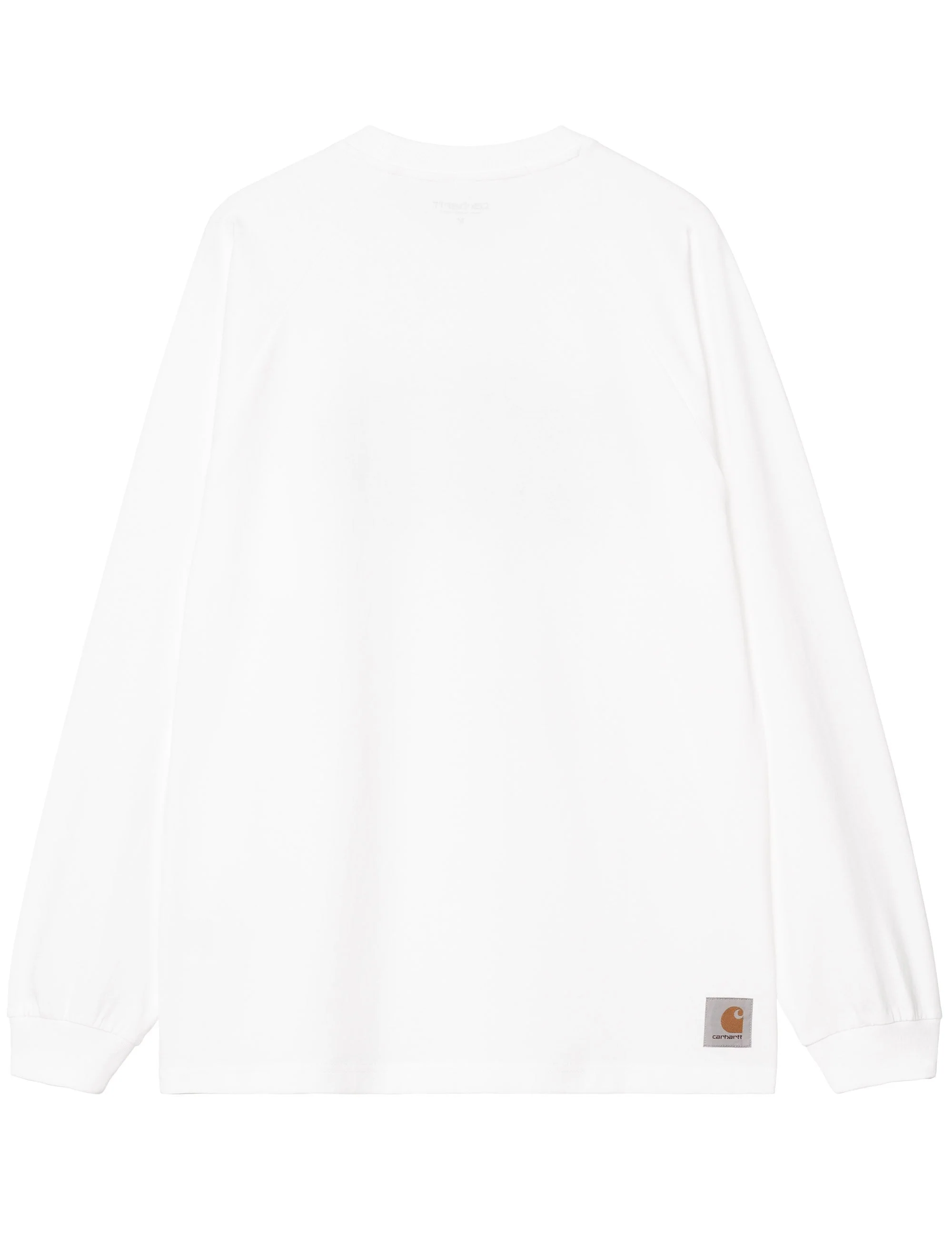 WIP Long Sleeve T-Shirt - White/Dusky Blue - Image 2
