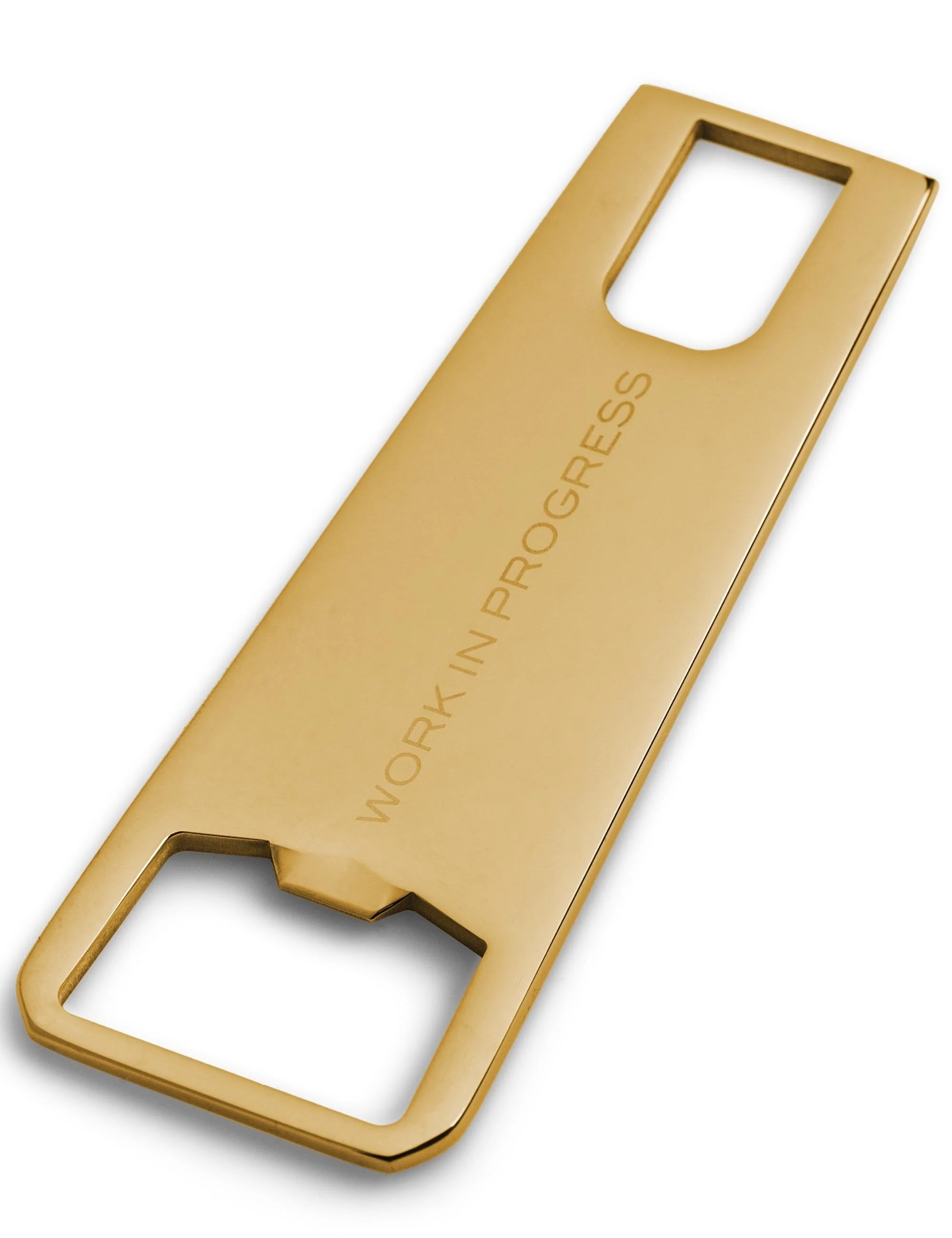 Zip Bottle Opener - Gold - Image 3
