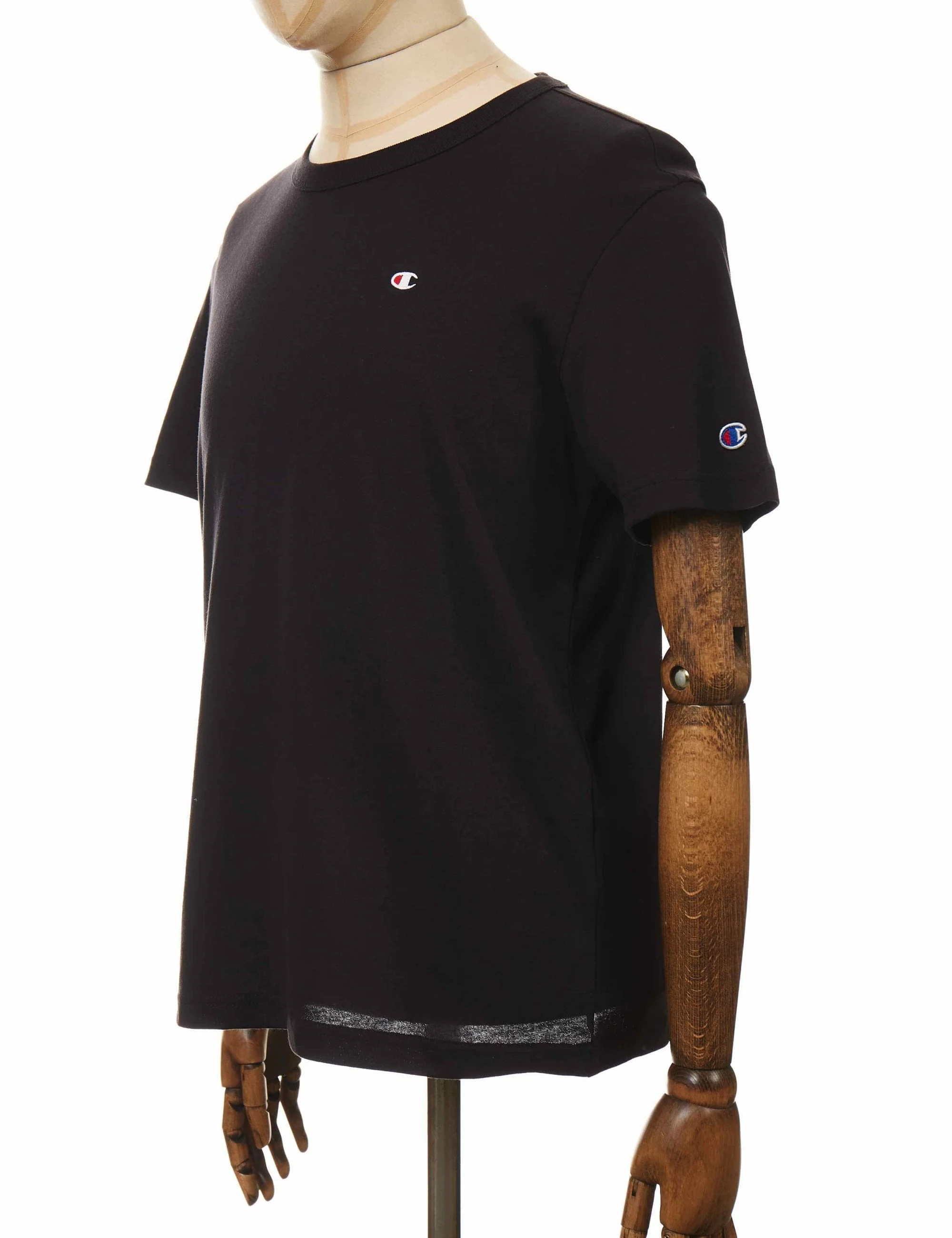 Crewneck Logo T-Shirt - NBK Black - Image 4