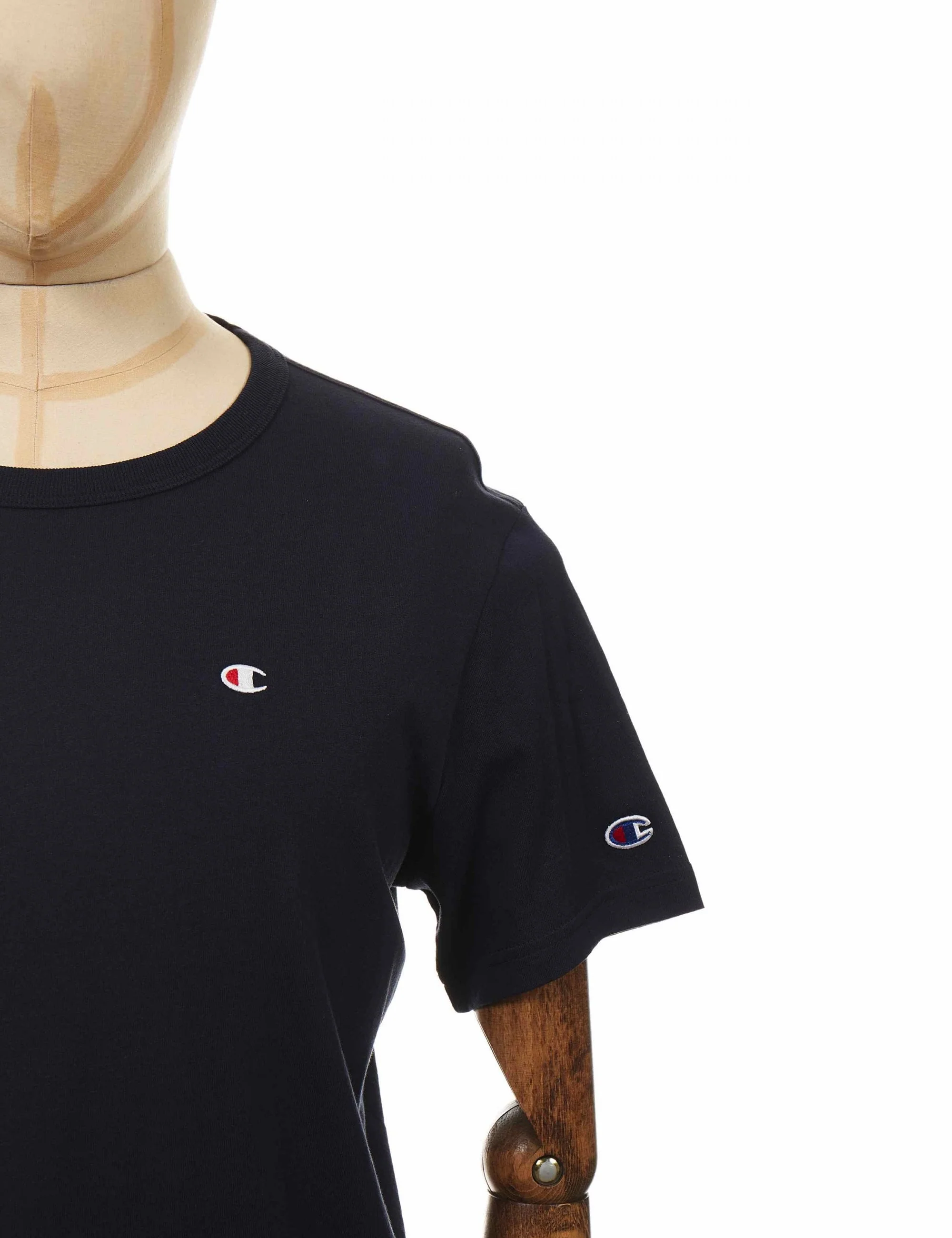 Crewneck Logo T-Shirt - NNY Navy - Image 3