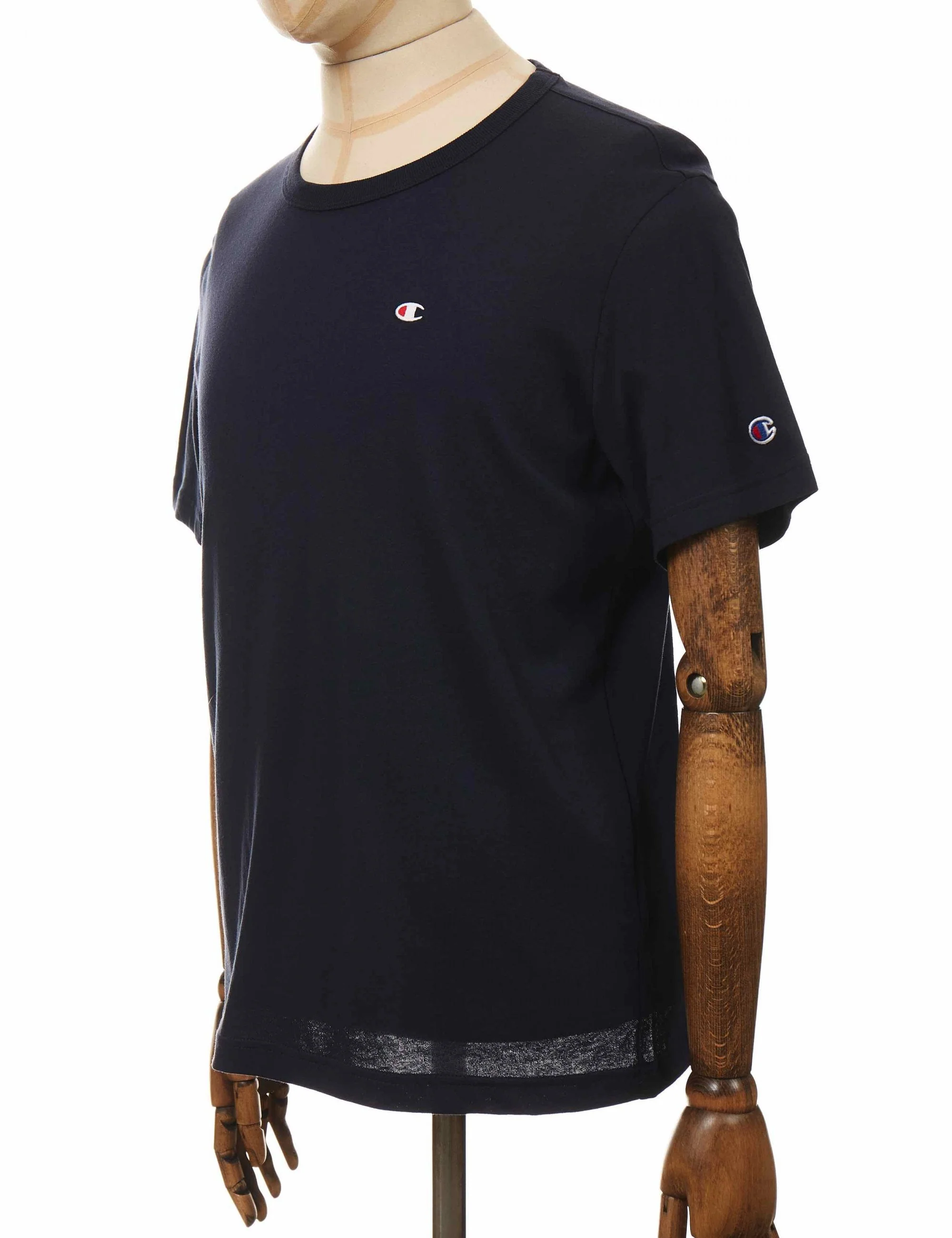 Crewneck Logo T-Shirt - NNY Navy - Image 4