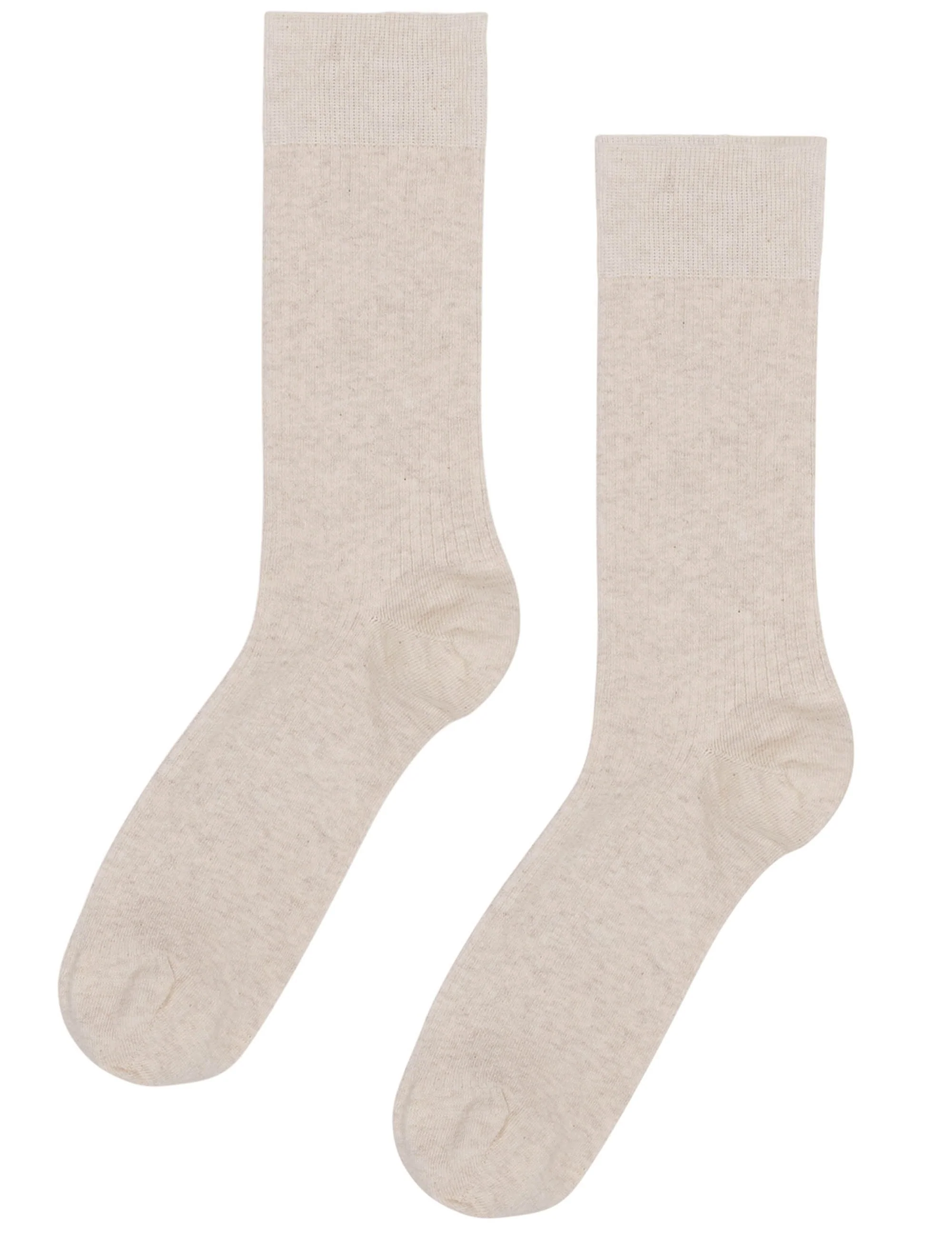 Classic Organic Socks - Ivory White
